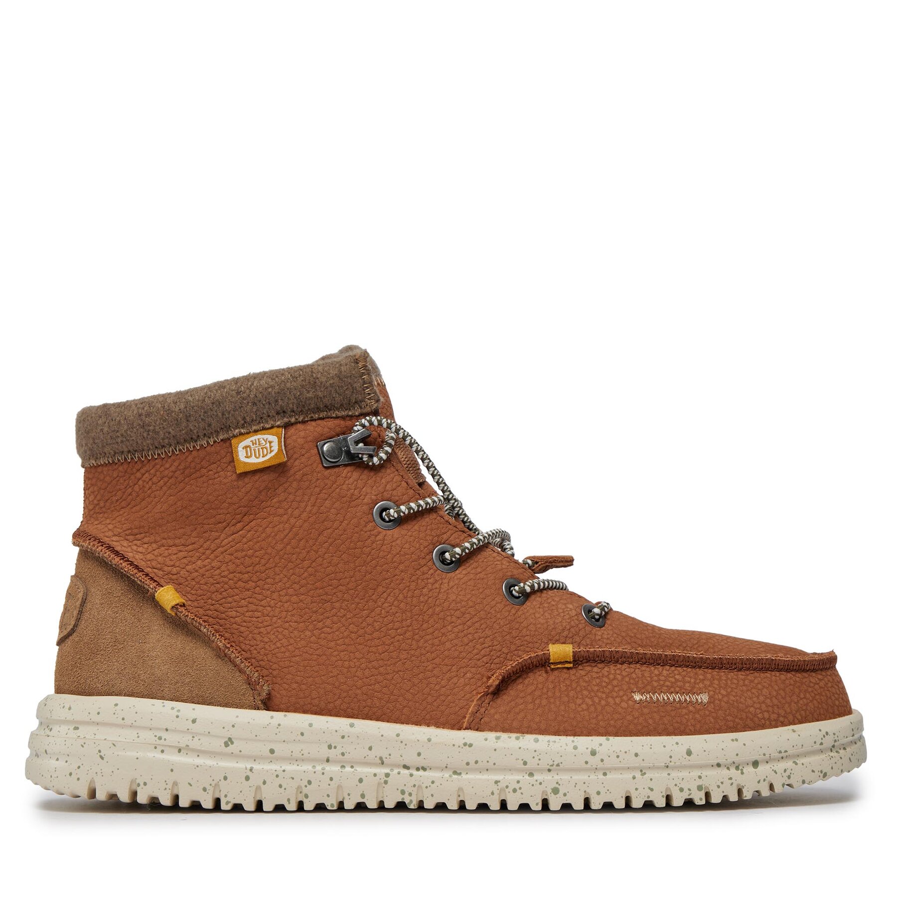 Bakancs Hey Dude Bradley Boot Leather 40189-21N Barna