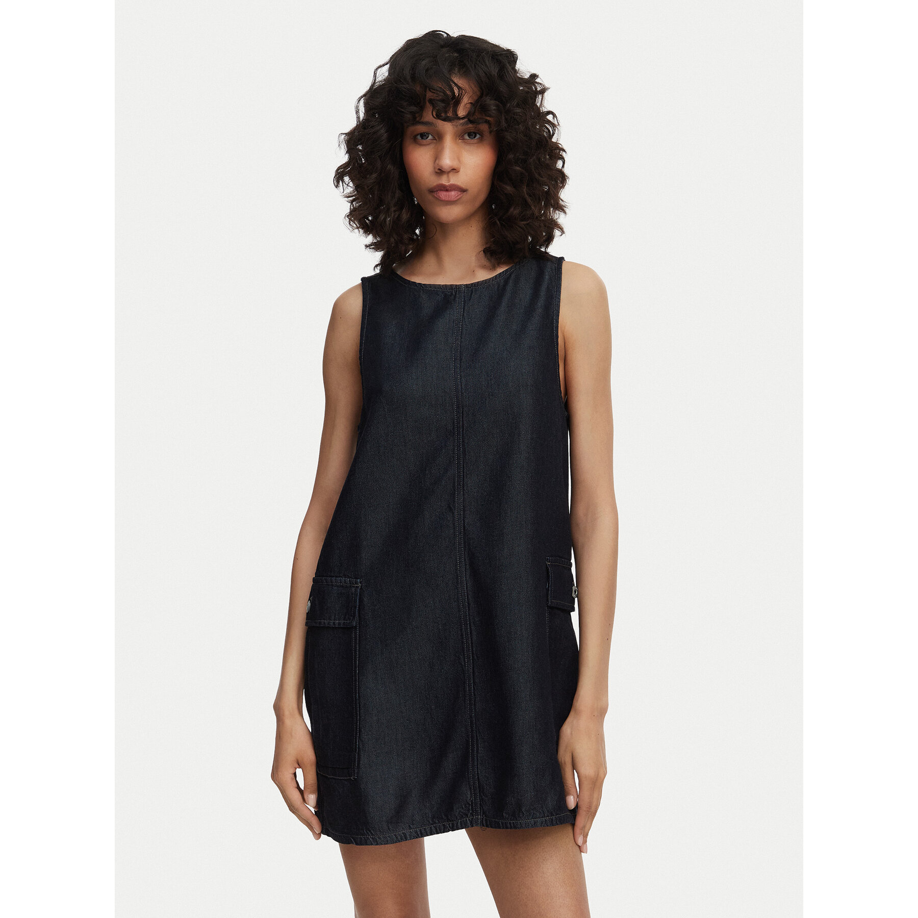 G-Star Raw Haljina za svaki dan Shift D28857-E516 Tamnoplava Regular Fit