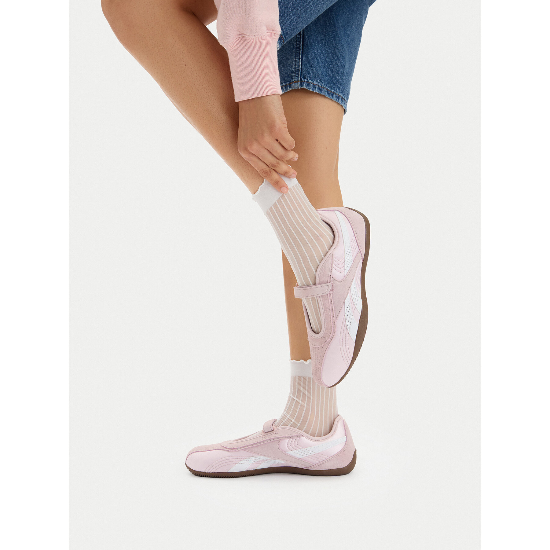Balerini Reebok EO-ULTRA LO MARY JANE 100261004 Roz deschis