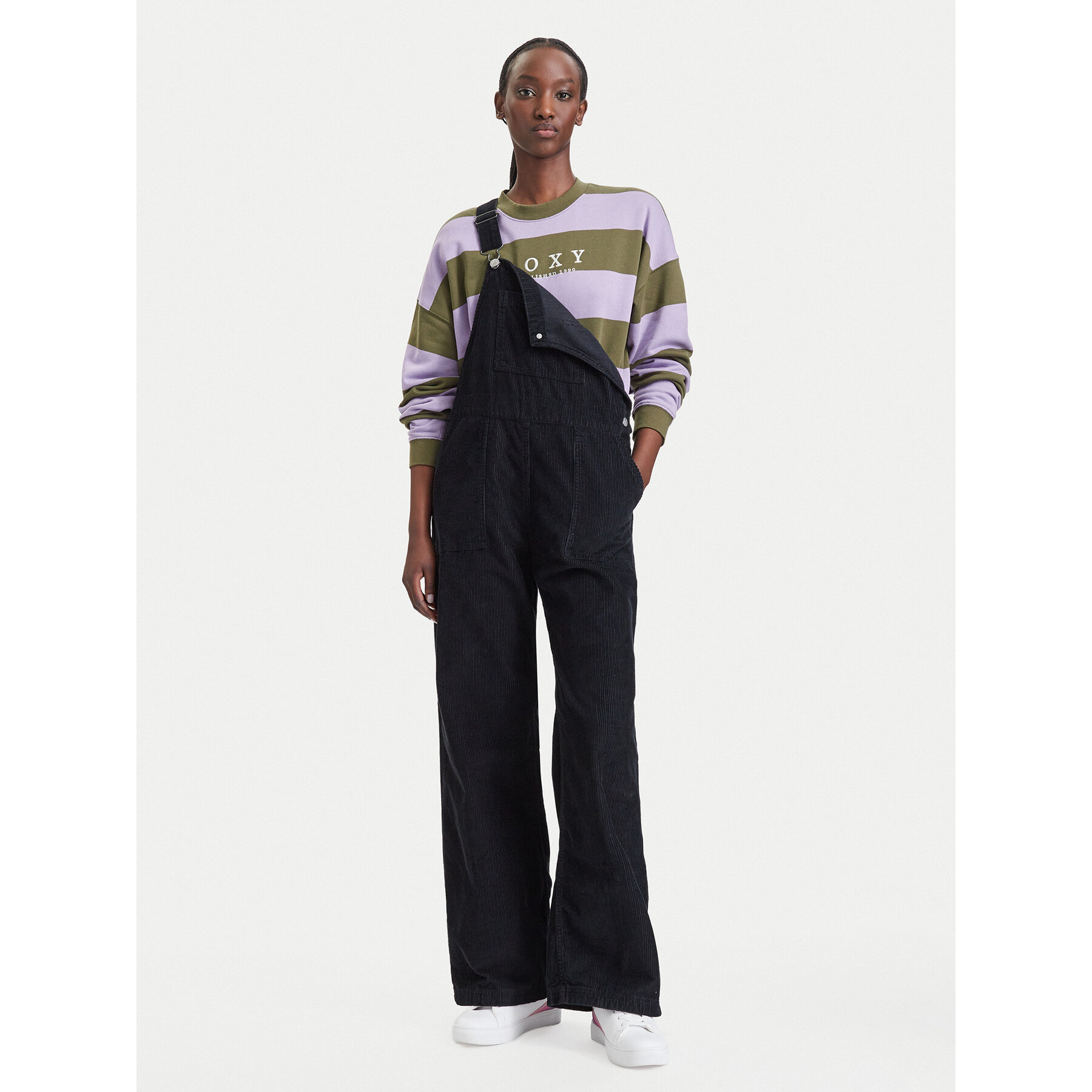 Roxy Latzhose Trailblazer Overall ERJWO03022 Schwarz Regular Fit