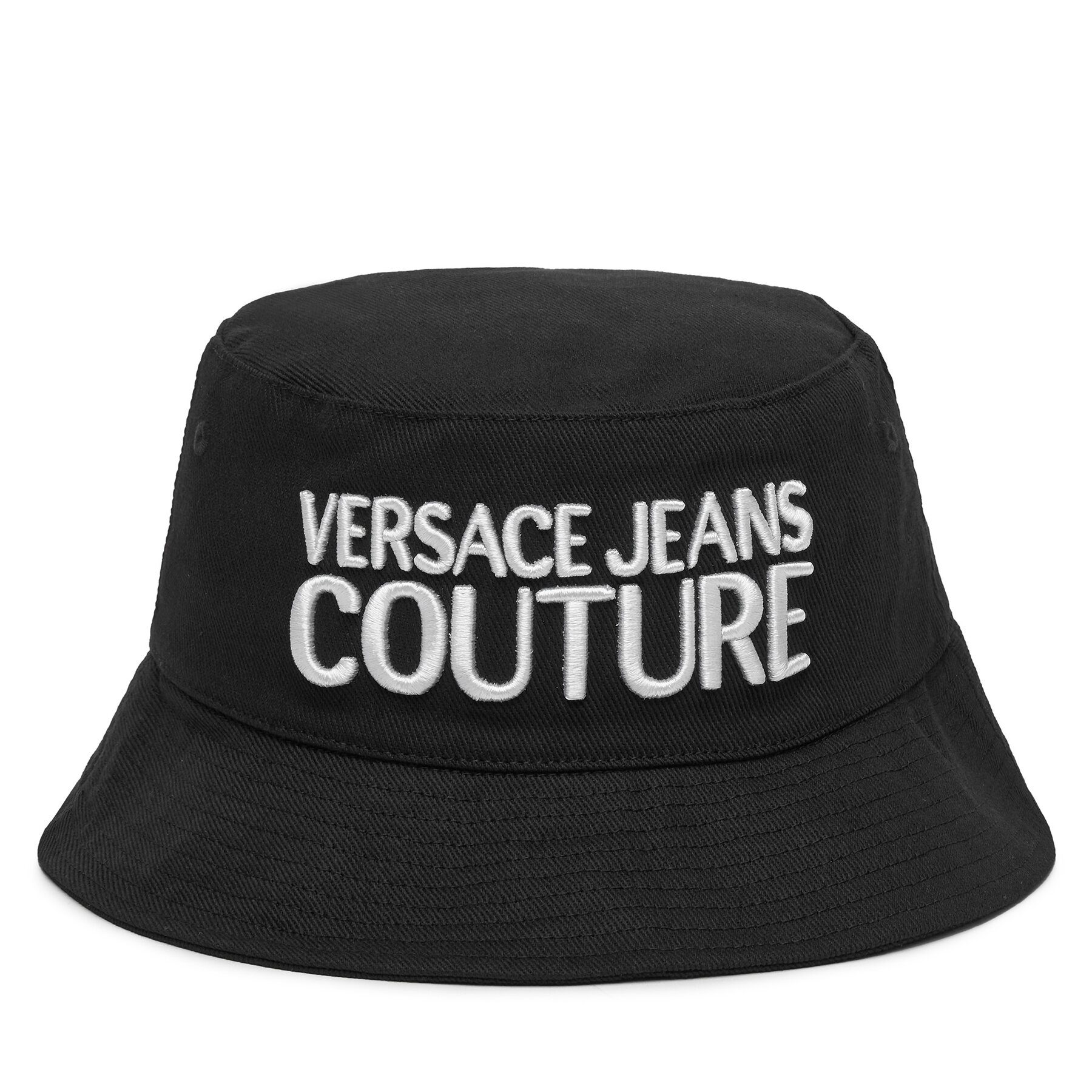 Damski Kapelusz Versace Jeans Couture, Rozmiar M Czarny 78VAZK04