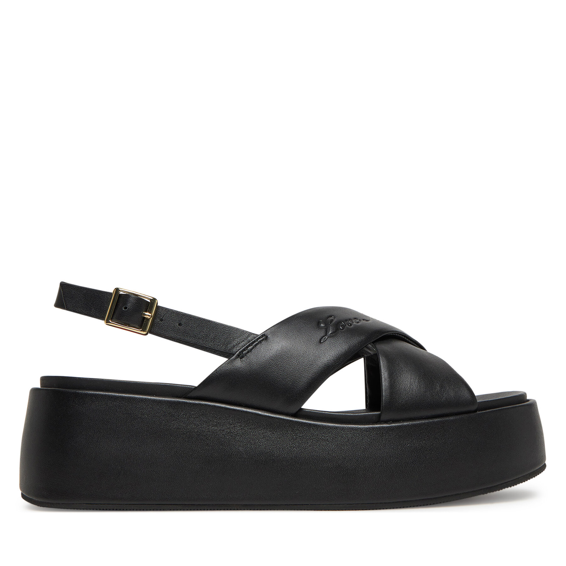 Női Szandál LOVE MOSCHINO, Méret: 40, Fekete, JA16187I0MIA0000