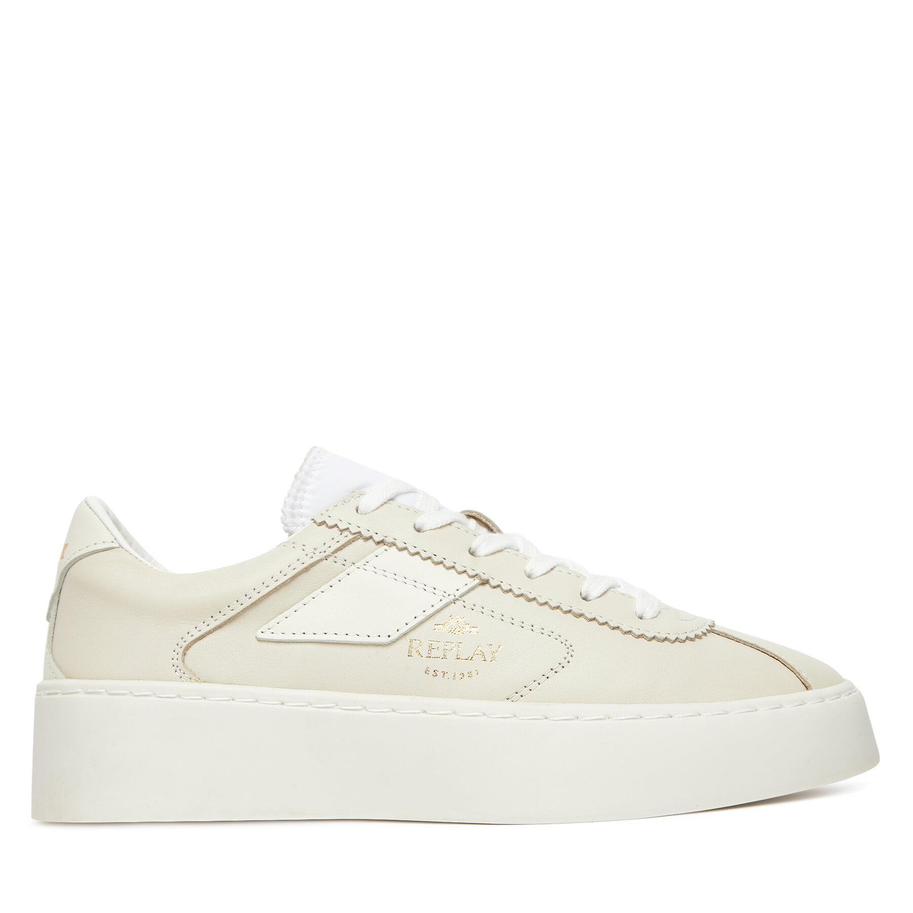 Сникърси REPLAY Allen GWSE4 .000.C0002L Екрю