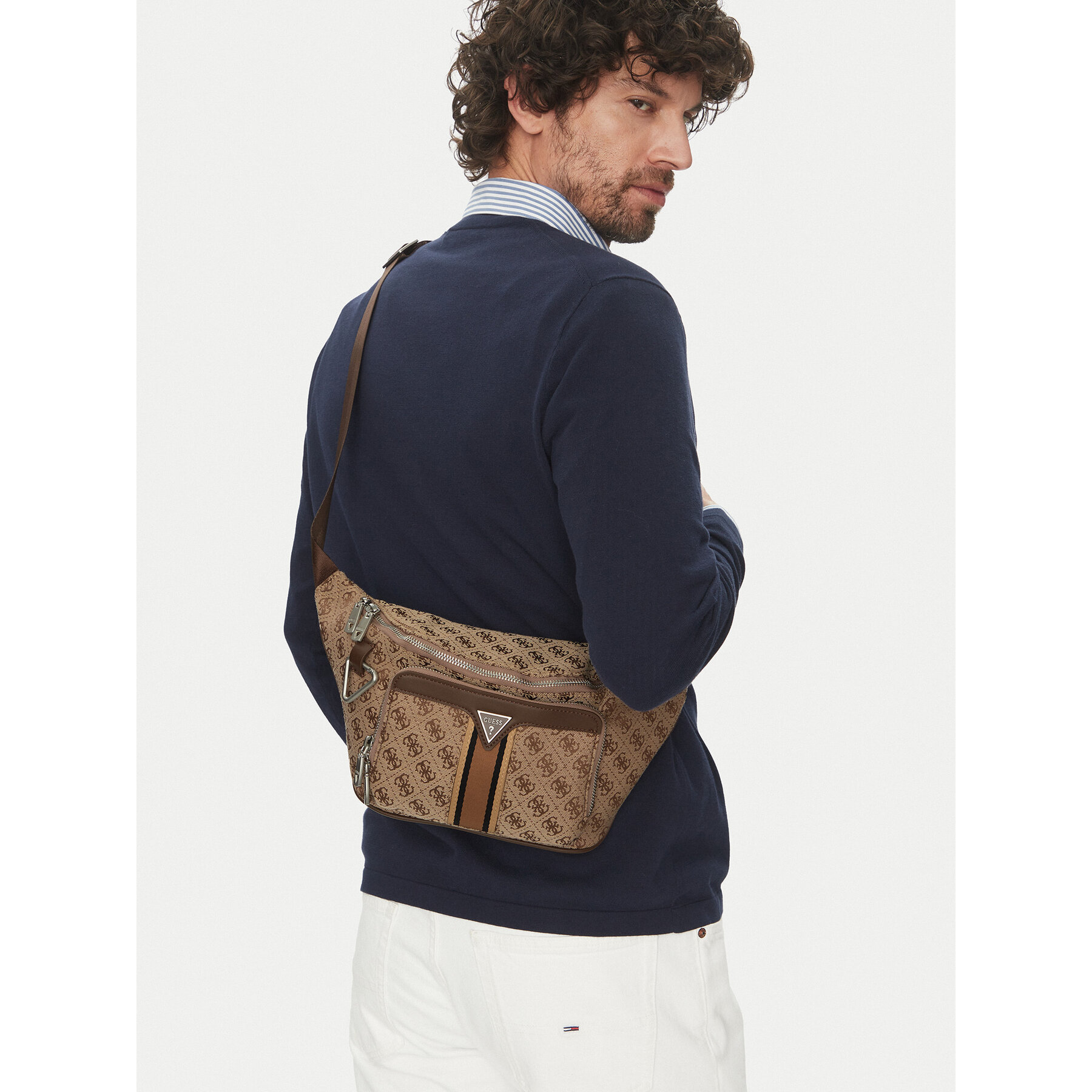 Чанта за кръст﻿ Guess HMMIST P5156 Бежов