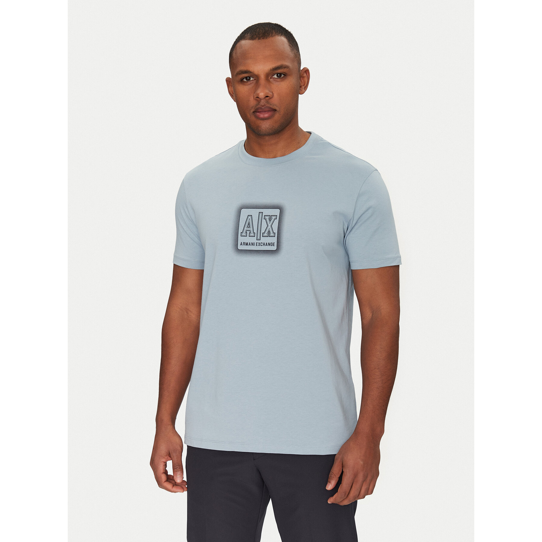 Armani Exchange T-Shirt XM000545 AF10361 U9287 Μπλε Regular Fit