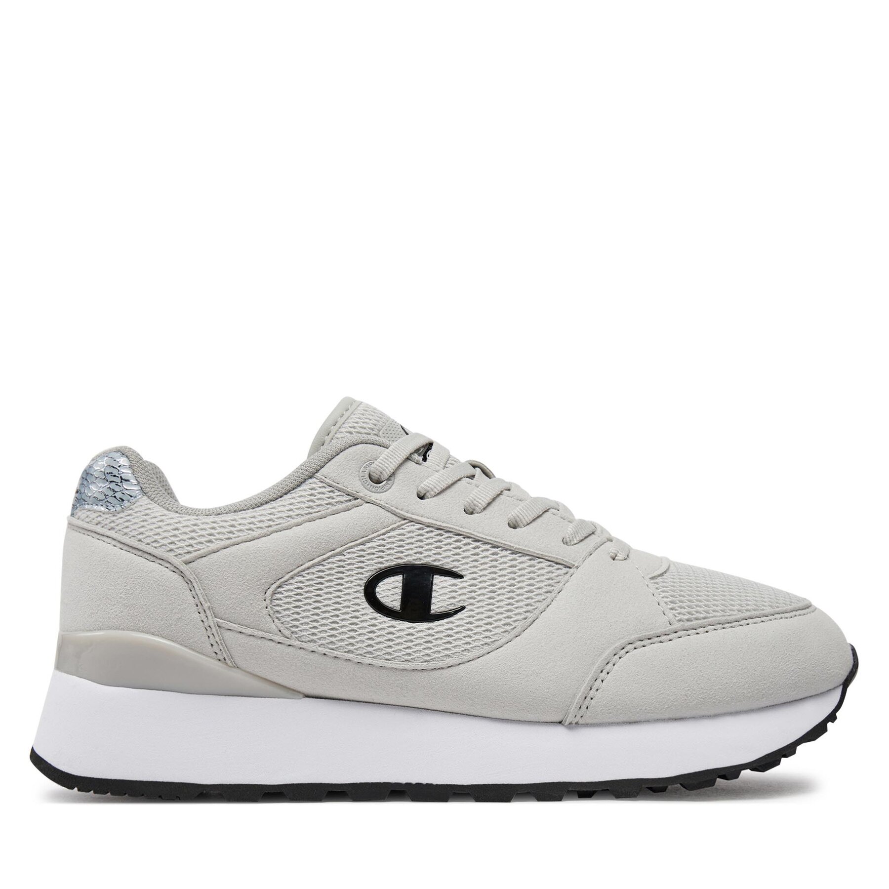 Damskie Sneakersy Champion, Rozmiar 37.5 Szary Rr Champ Plat Mix Material Low Cut Shoe S11684-CHA-ES003