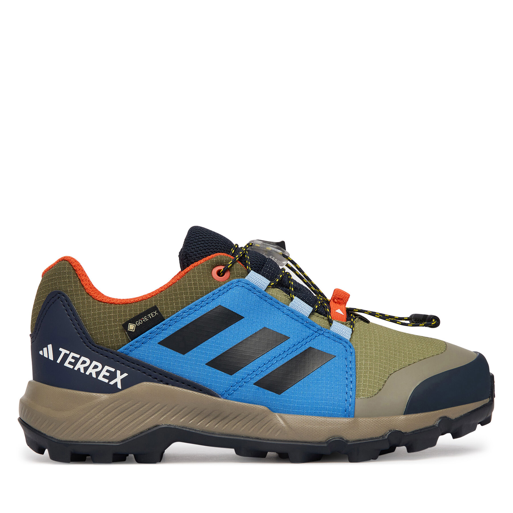 Παπούτσια πεζοπορίας adidas Terrex Gore-Tex JR9073 Χακί