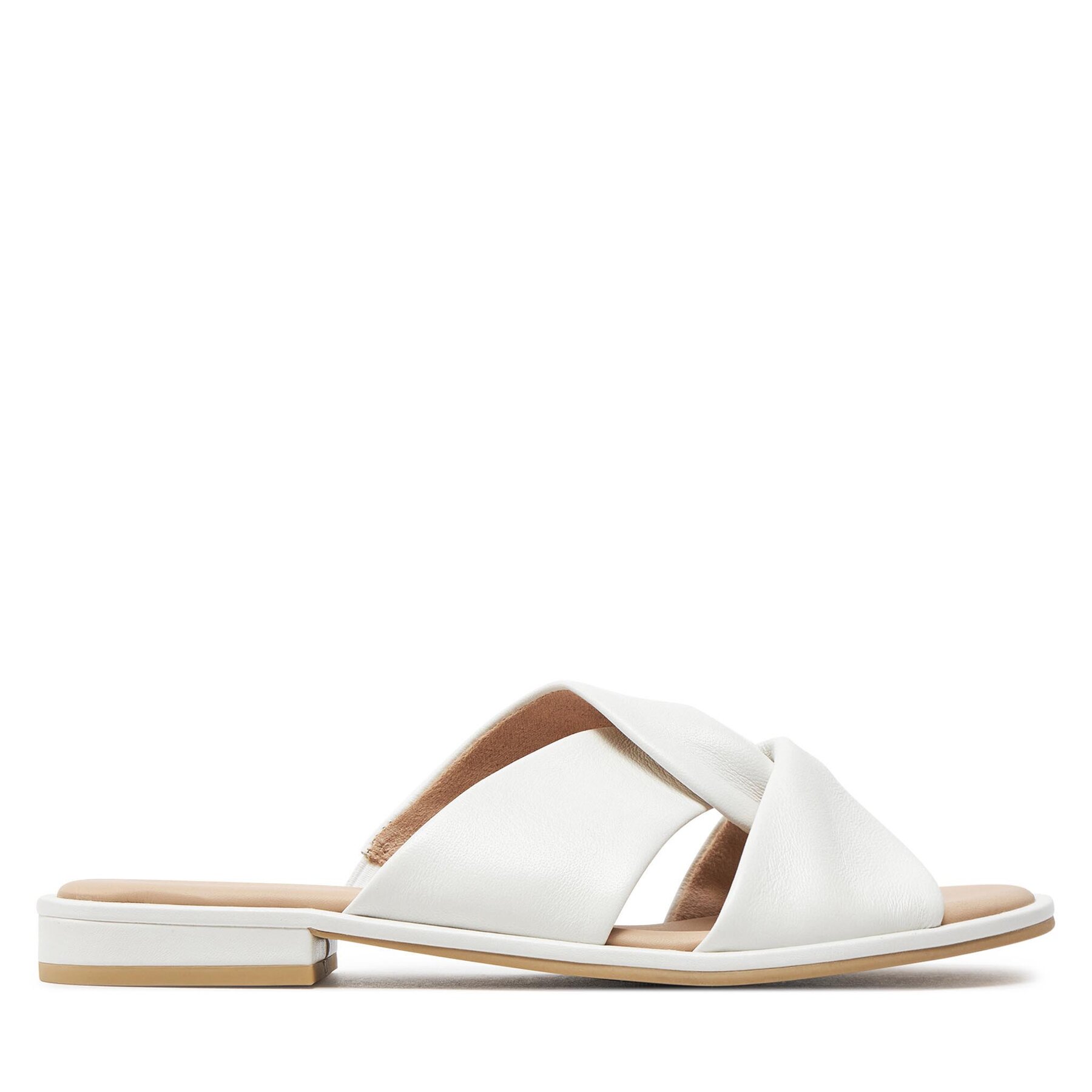 Damen Pantoletten Caprice, Schuhgröße 37, Weiß, 9-27100-42