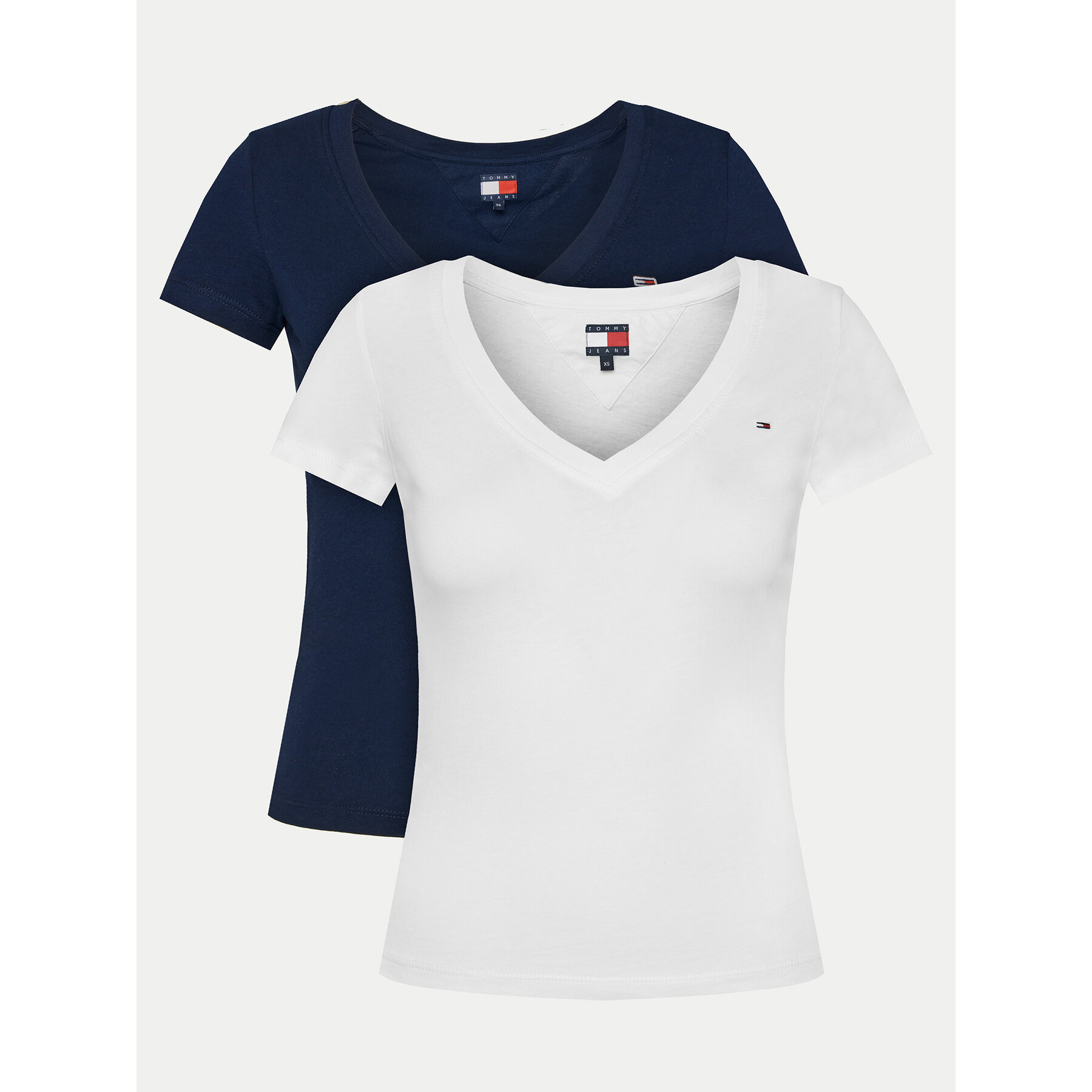 Tommy Jeans Komplet t-shirt majic﻿ DW0DW21367 Pisana Slim Fit