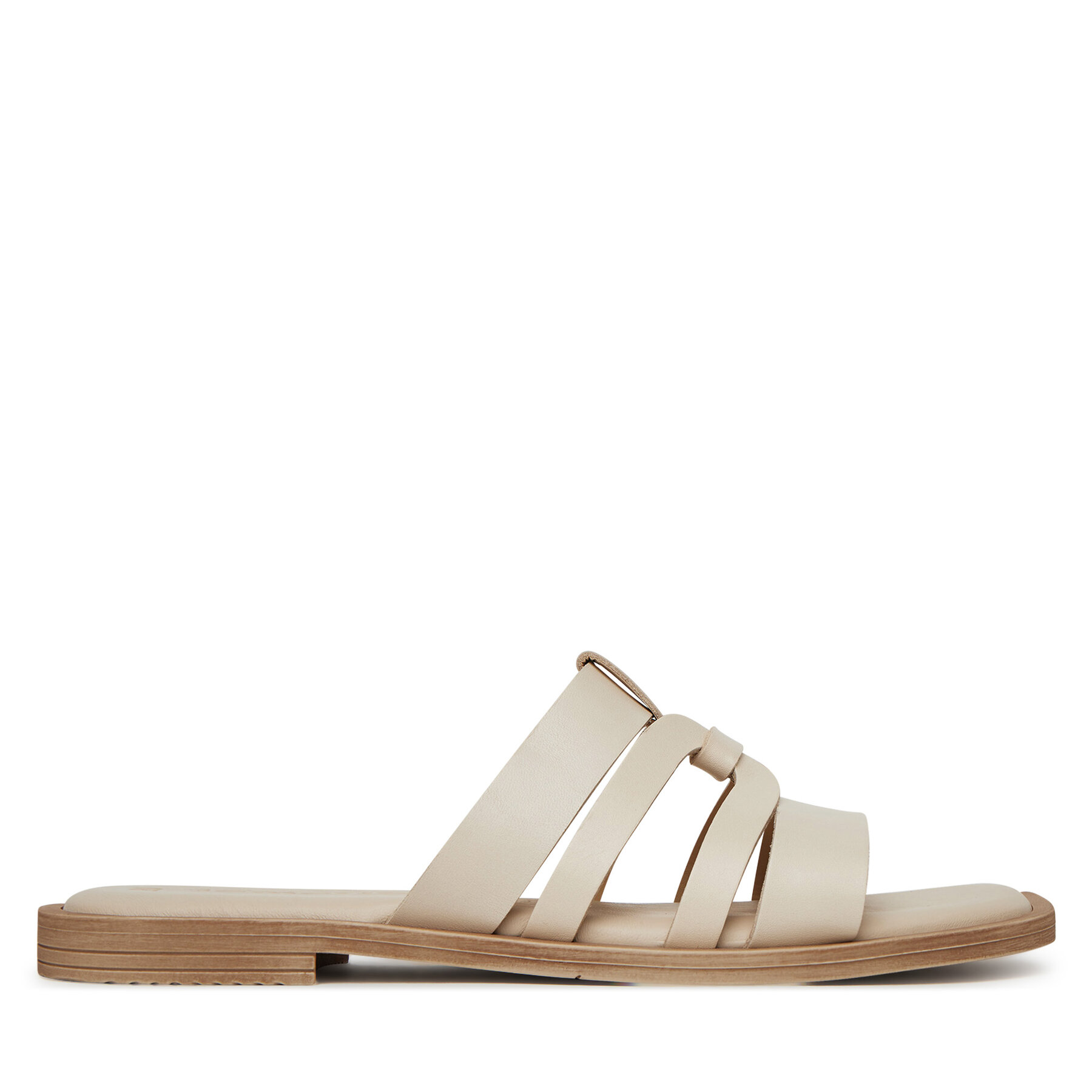 Damen Pantoletten Tamaris, Schuhgröße 42, Beige, 1-27103-42