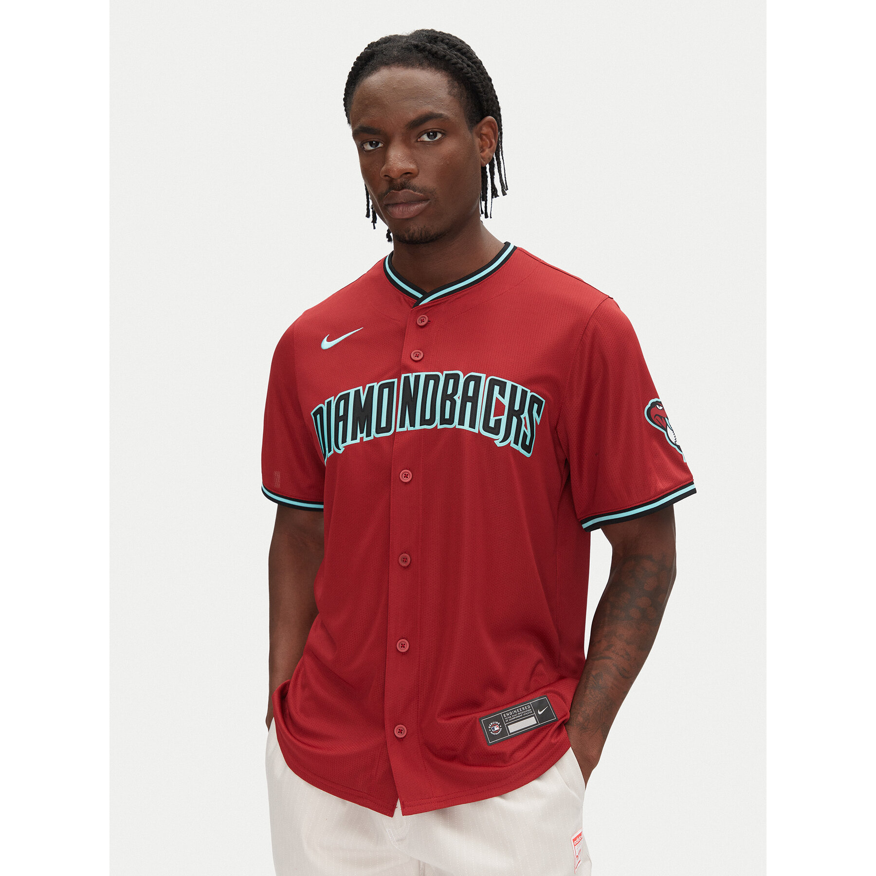 Nike T-Shirt LM25-DKA2-DQS-1U2 Μπορντό Regular Fit