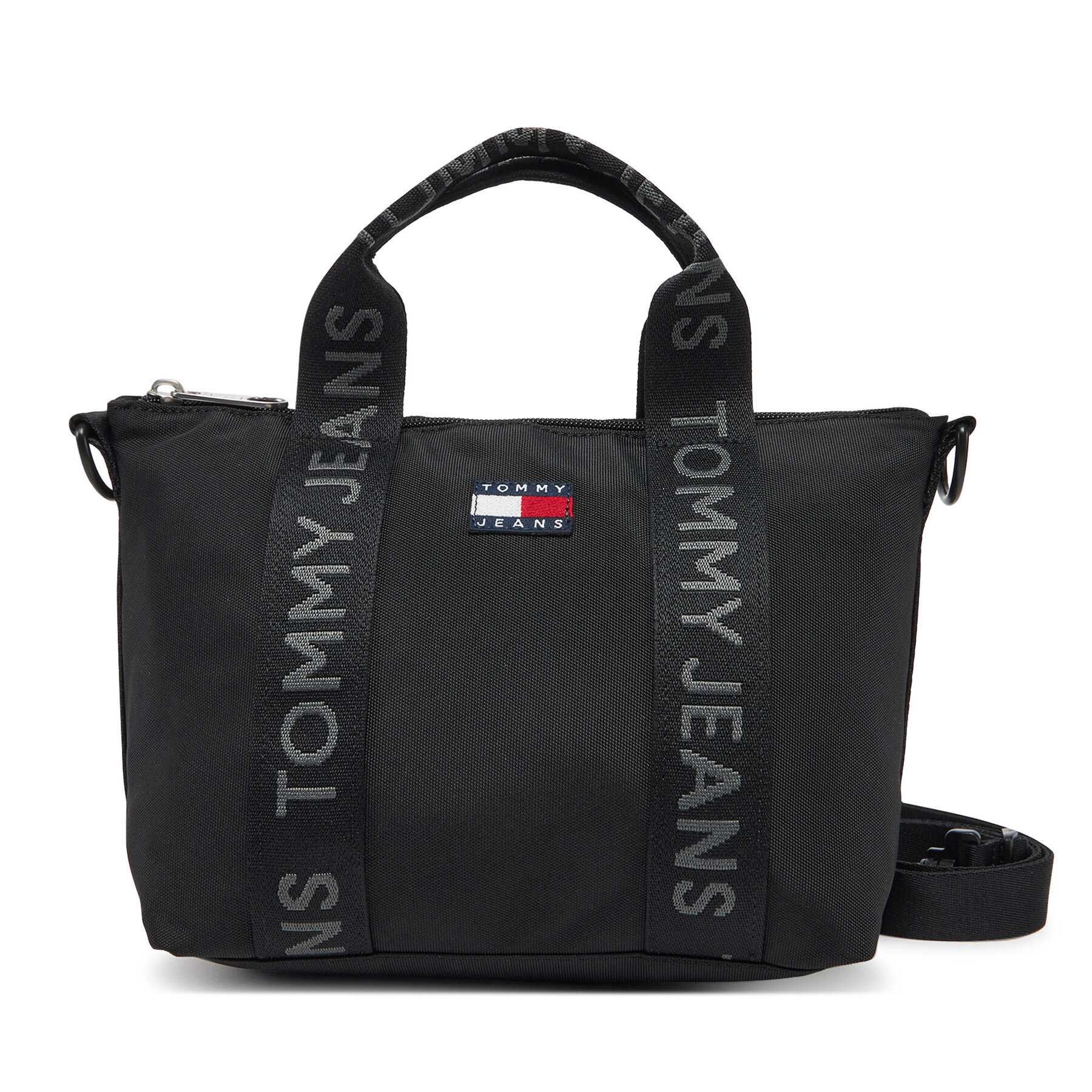 Damska Torebka Tommy Jeans Czarny Tjw Ess Daily Mini Tote AW0AW17288