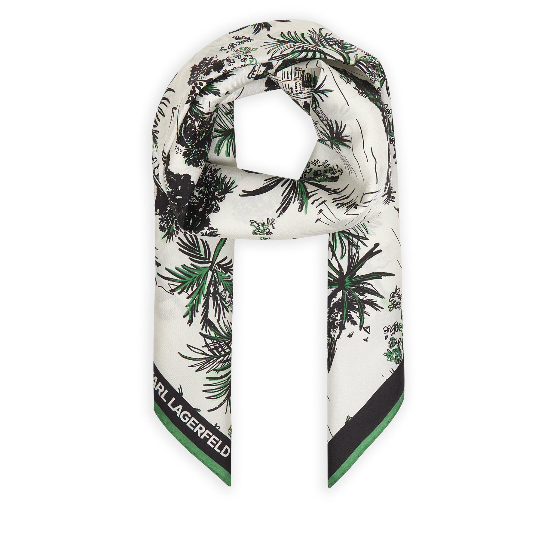Eșarfă KARL LAGERFELD B2W33049 Colorat