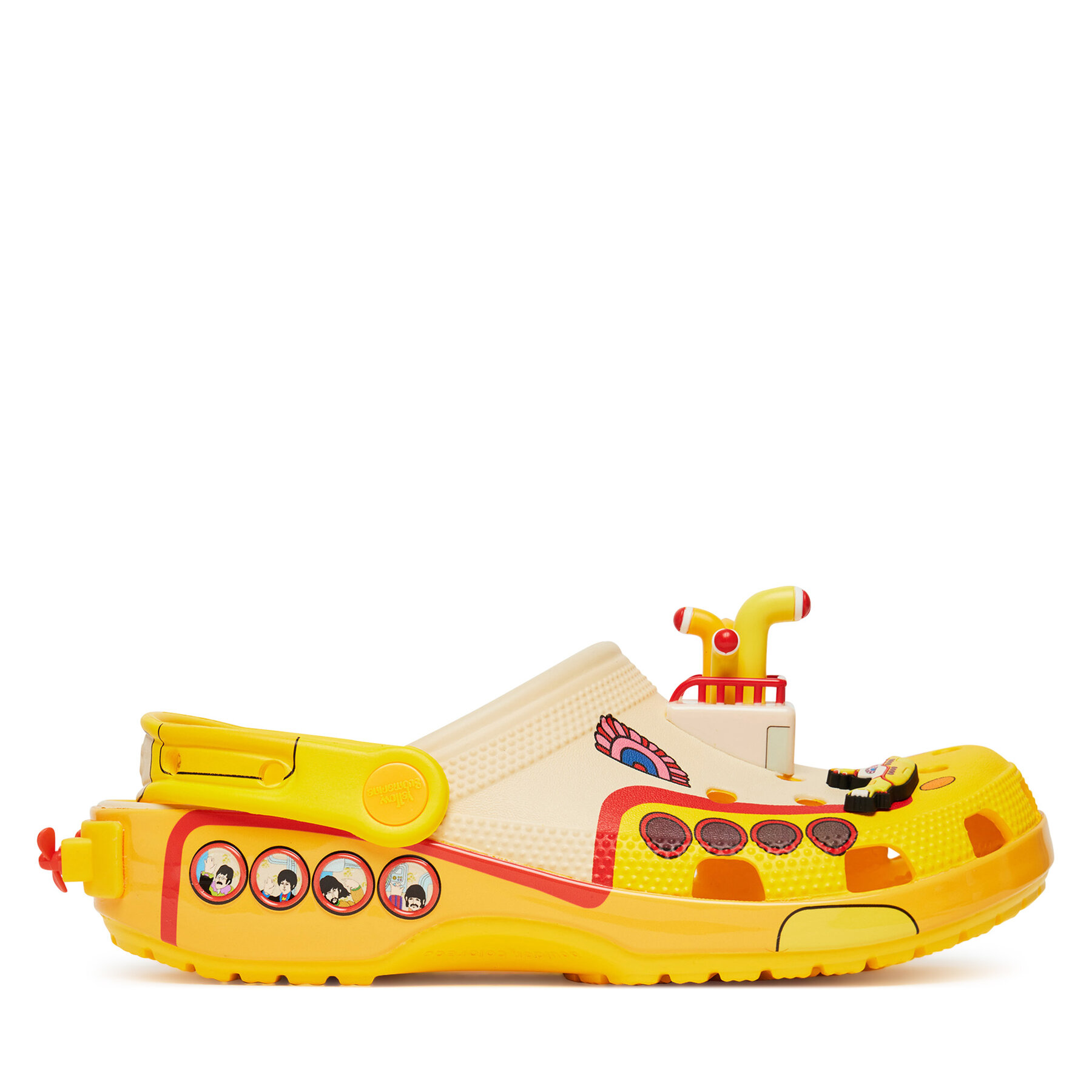 Şlapi Crocs Beatles Ylw Sb Cls Clg 210893 Colorat