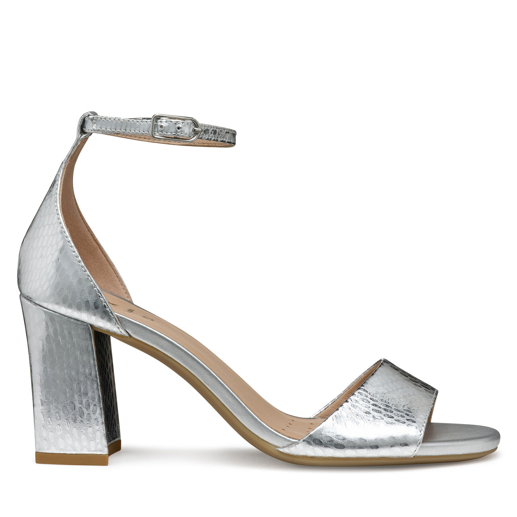 Σανδάλια Geox D New Eraklia 80 D35RPA 000KY C1007 Ασημί