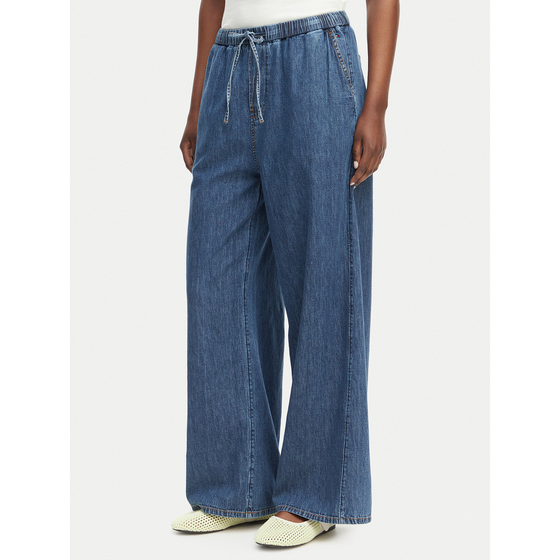Tommy Jeans Jeans DW0DW23008 Blau Wide Leg