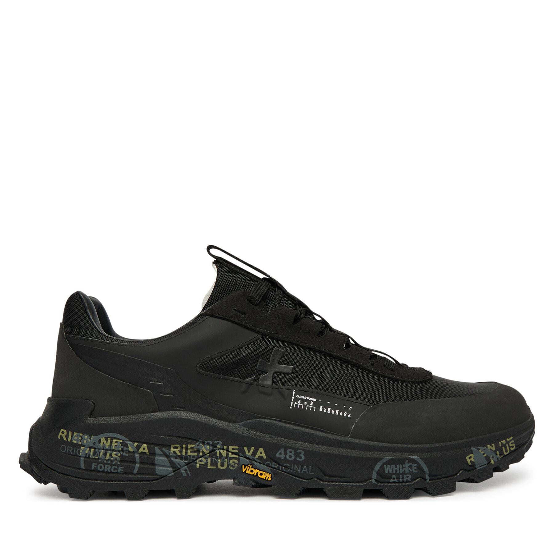 Sneakersy Premiata Devin Var 433 Čierna