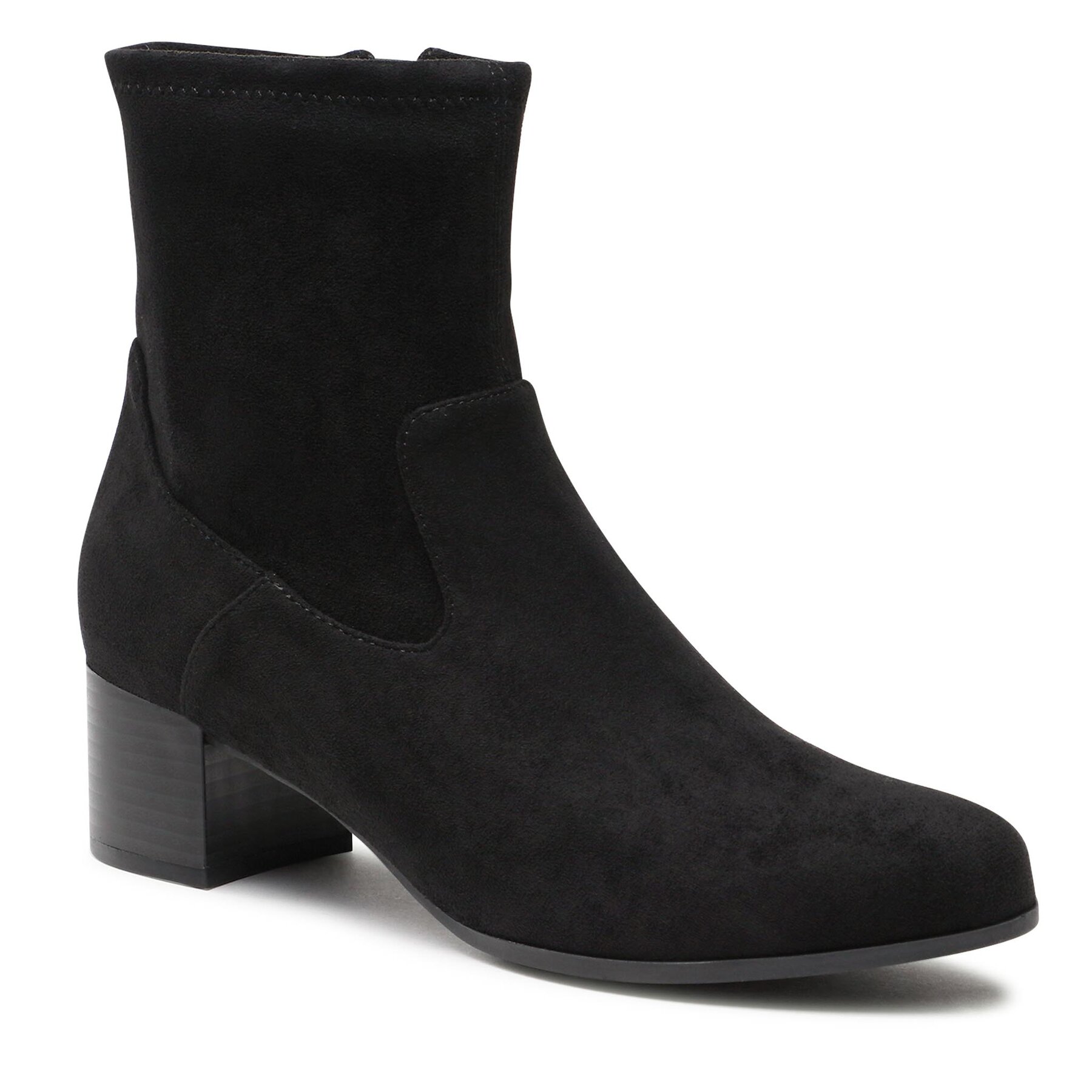 Škornji Caprice 9-25316-41 Black Stretch 044