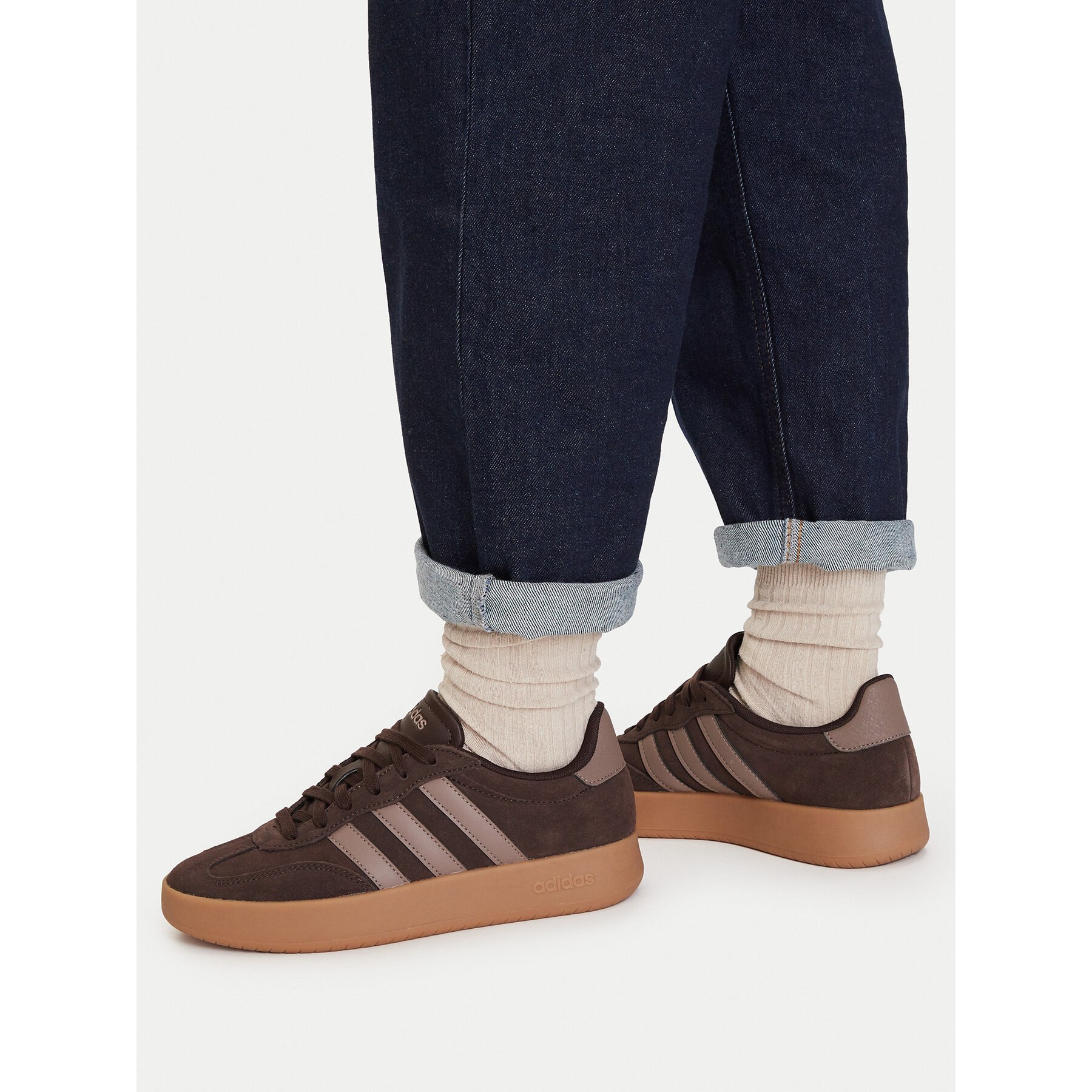 Sneakersy adidas Barreda Shoes KK2282 Hnedá