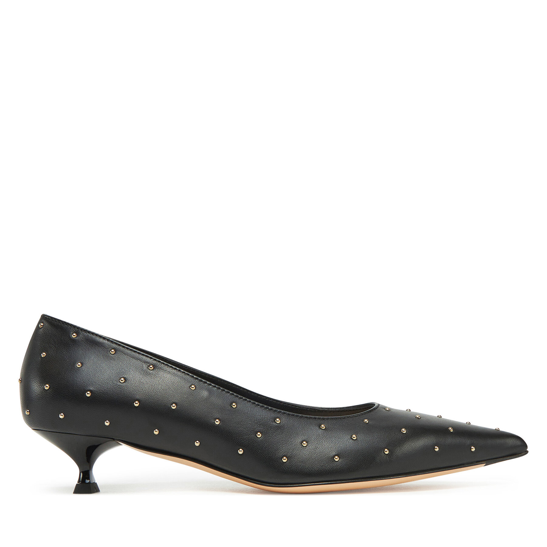 Damen Pumps AGL, Schuhgröße 39, Schwarz, Lenor Studs D167021PCKS0573656