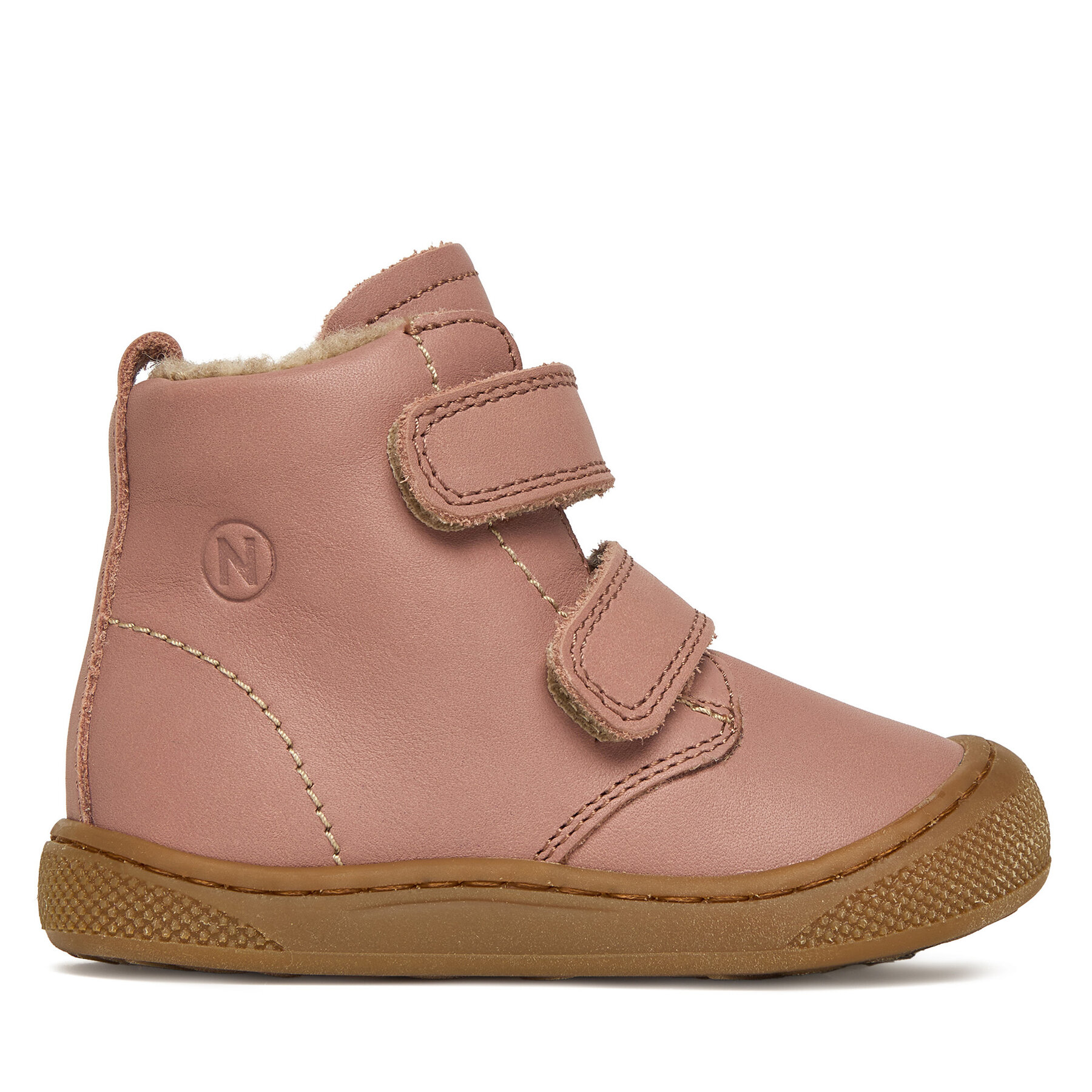 Šnurovacia obuv Naturino Bubble Wide Vl 2502448-03-0M03 Ružová