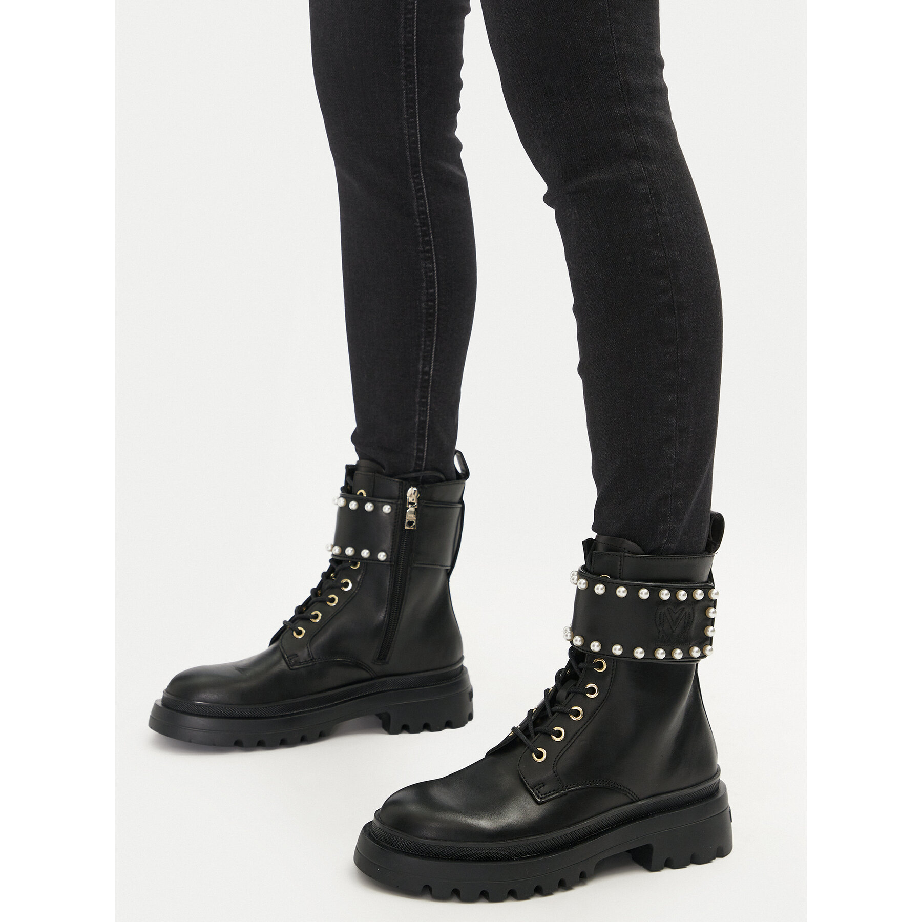 Planinarske cipele LOVE MOSCHINO JA24235G0LIA0000 Crna