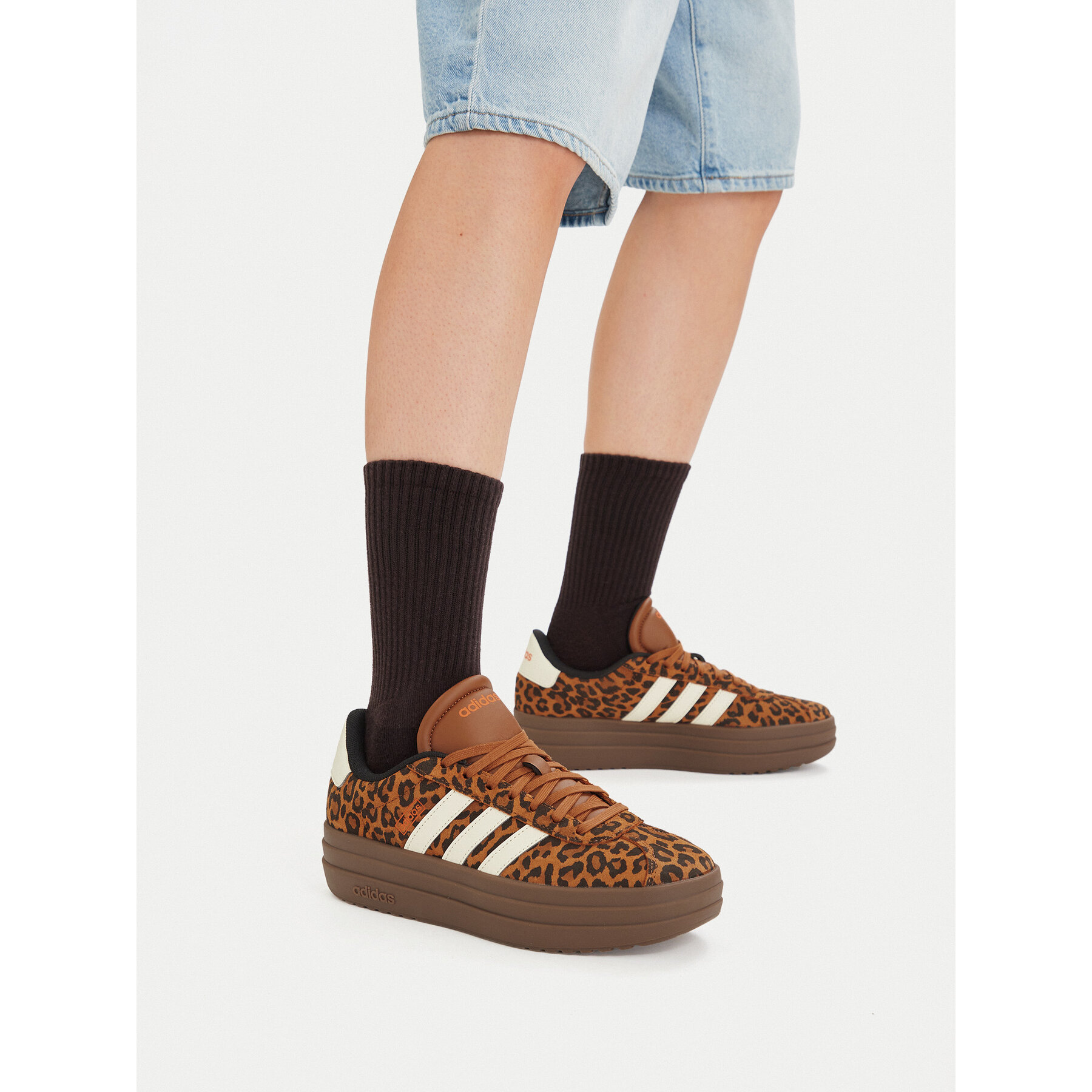 Tenisice adidas Vl Court Bold KK4671 Smeđa