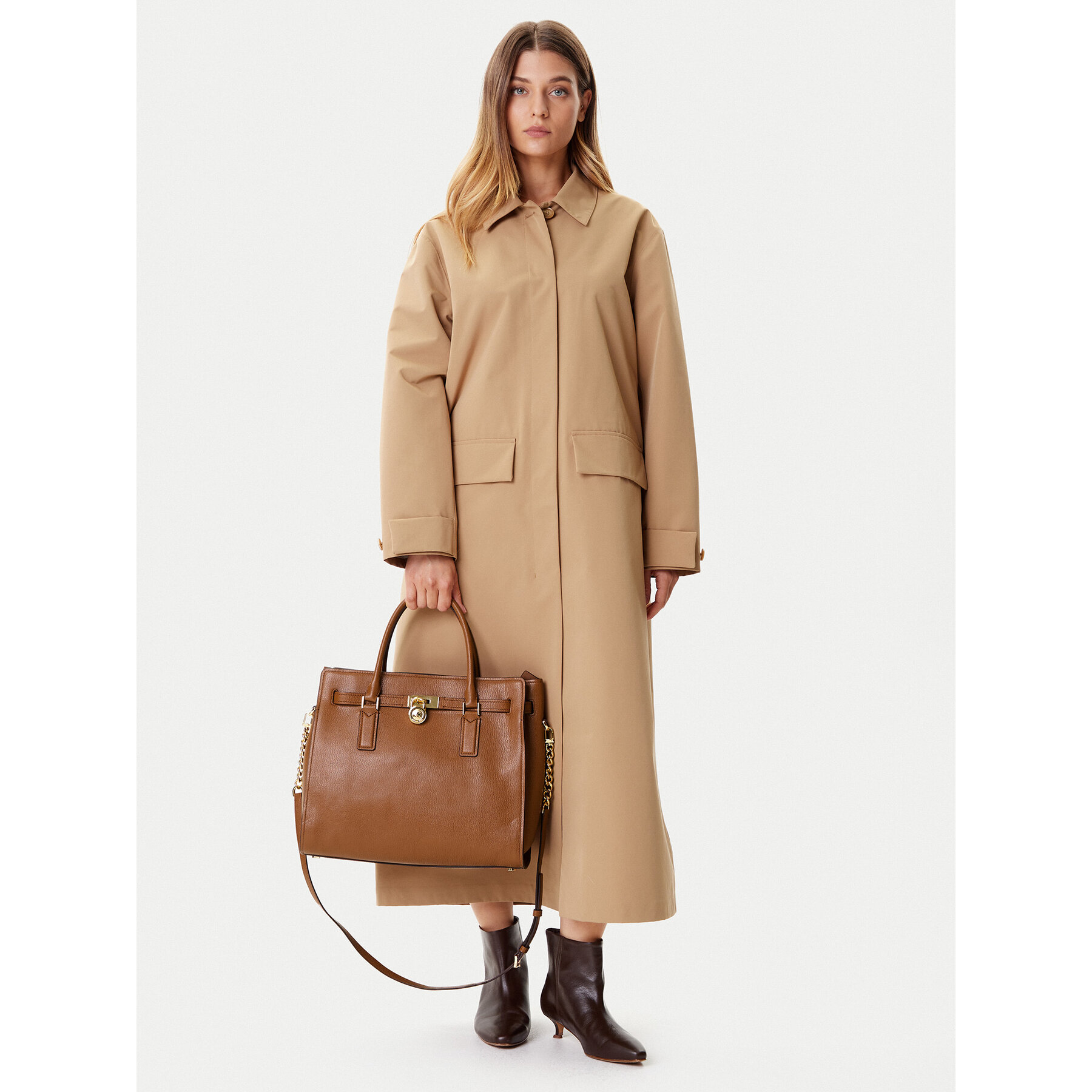 Geantă MICHAEL Michael Kors 30F5GNXS3L Maro