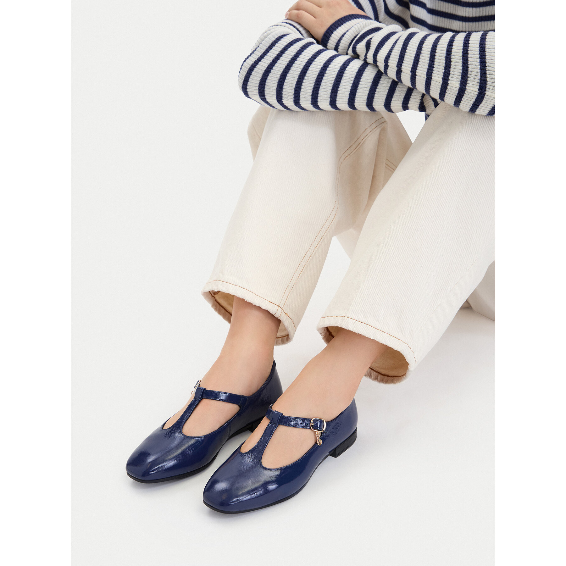 Balerinke Lasocki CEO-RST-ROMI-103 Mornarsko modra