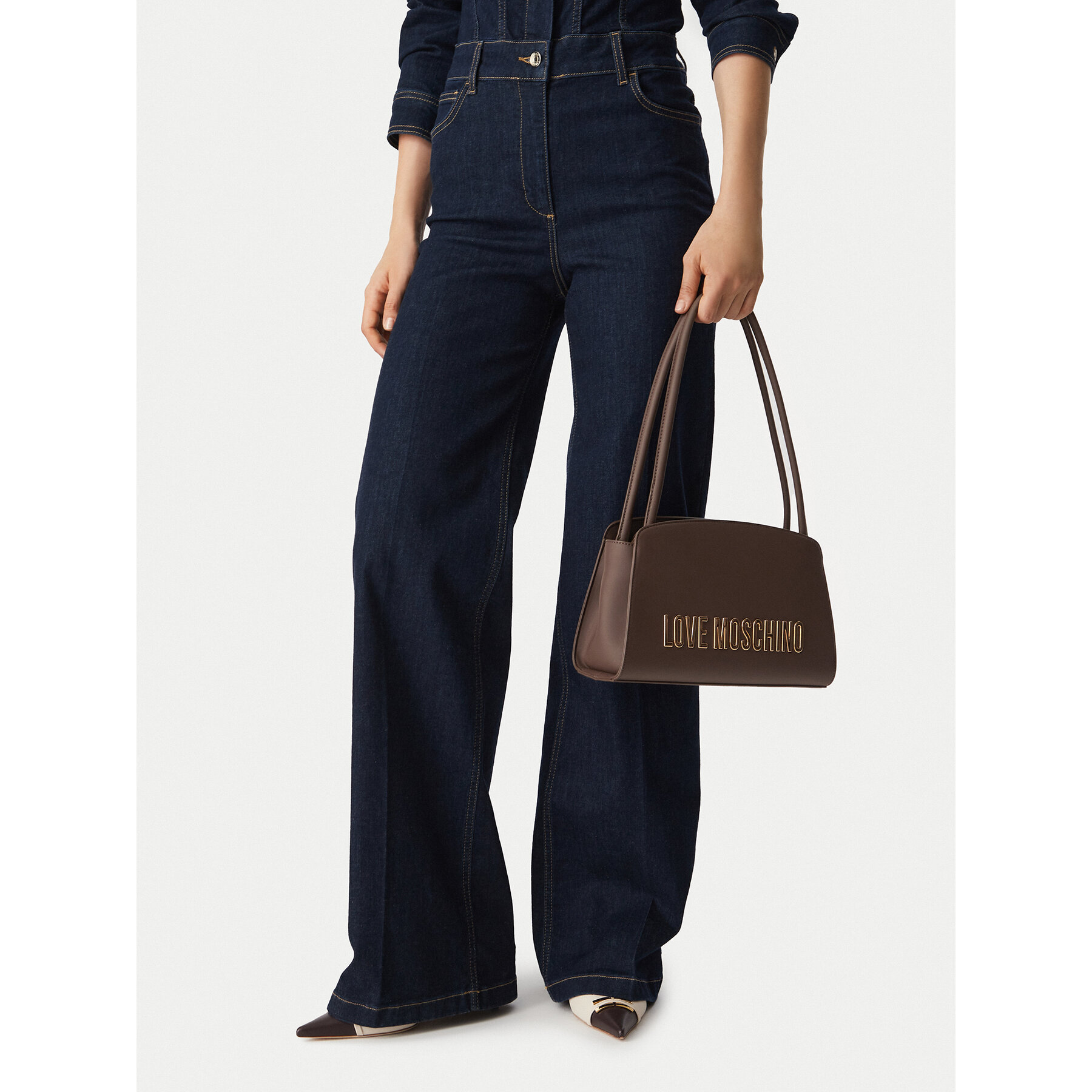 Torbica LOVE MOSCHINO JC4187PP1PKD0300 Smeđa