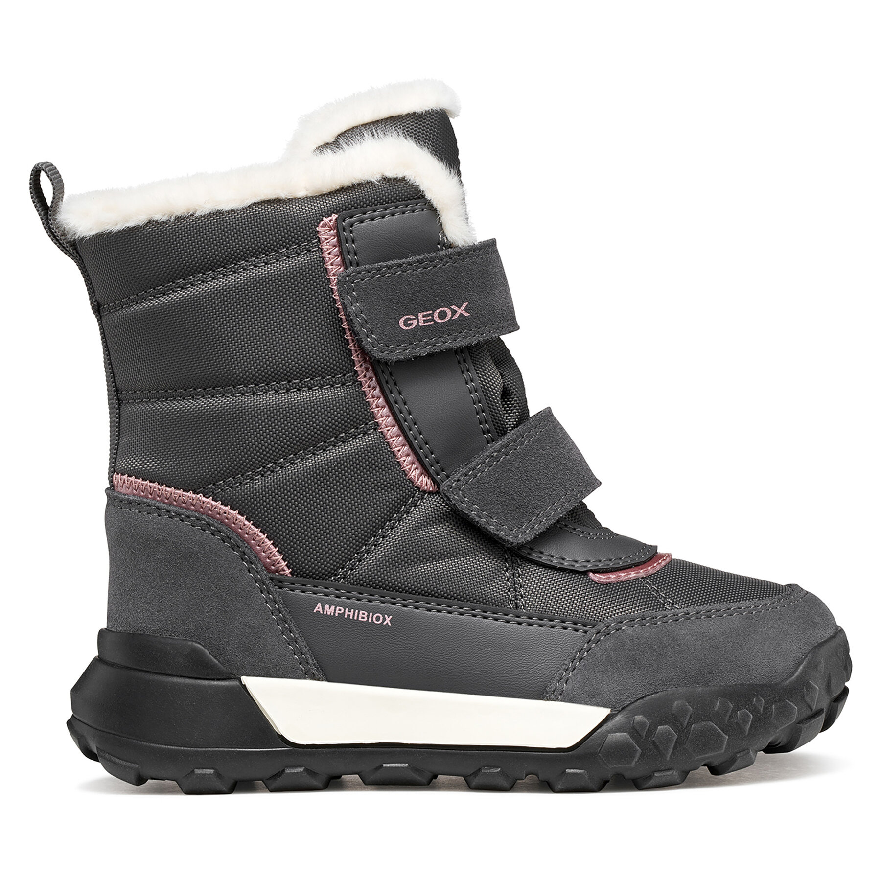 Апрески Geox J Trekkyup Girl B Abx J46M7E 08V22 C1377 S Тъмносив