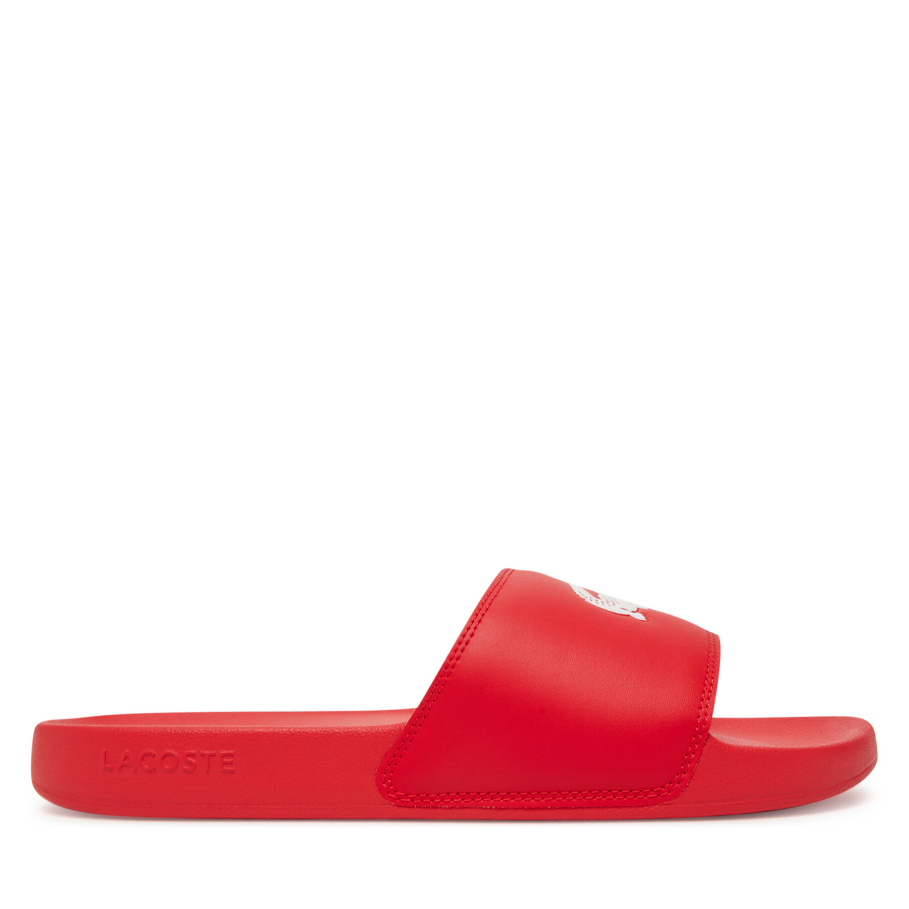 Papucs Lacoste Serve Sliders 7-49CMA0041 Piros