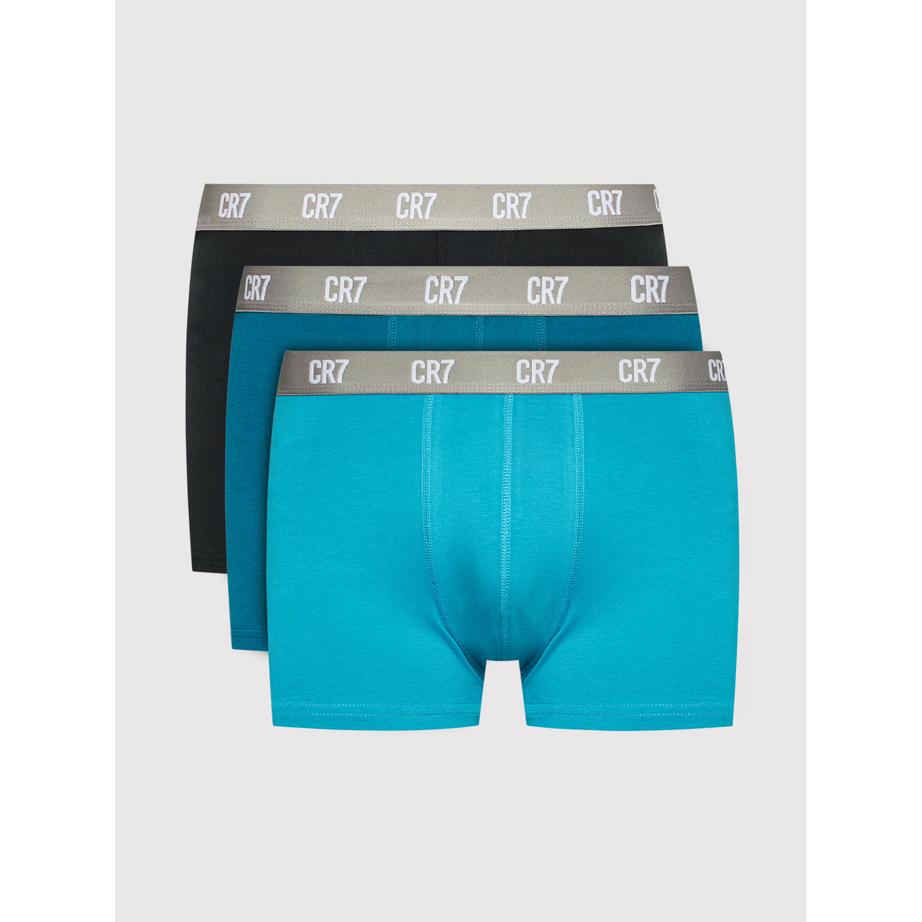 Cristiano Ronaldo CR7 Boxer szett Basic Trunk 3-Pack 8100-49-2717 Kék