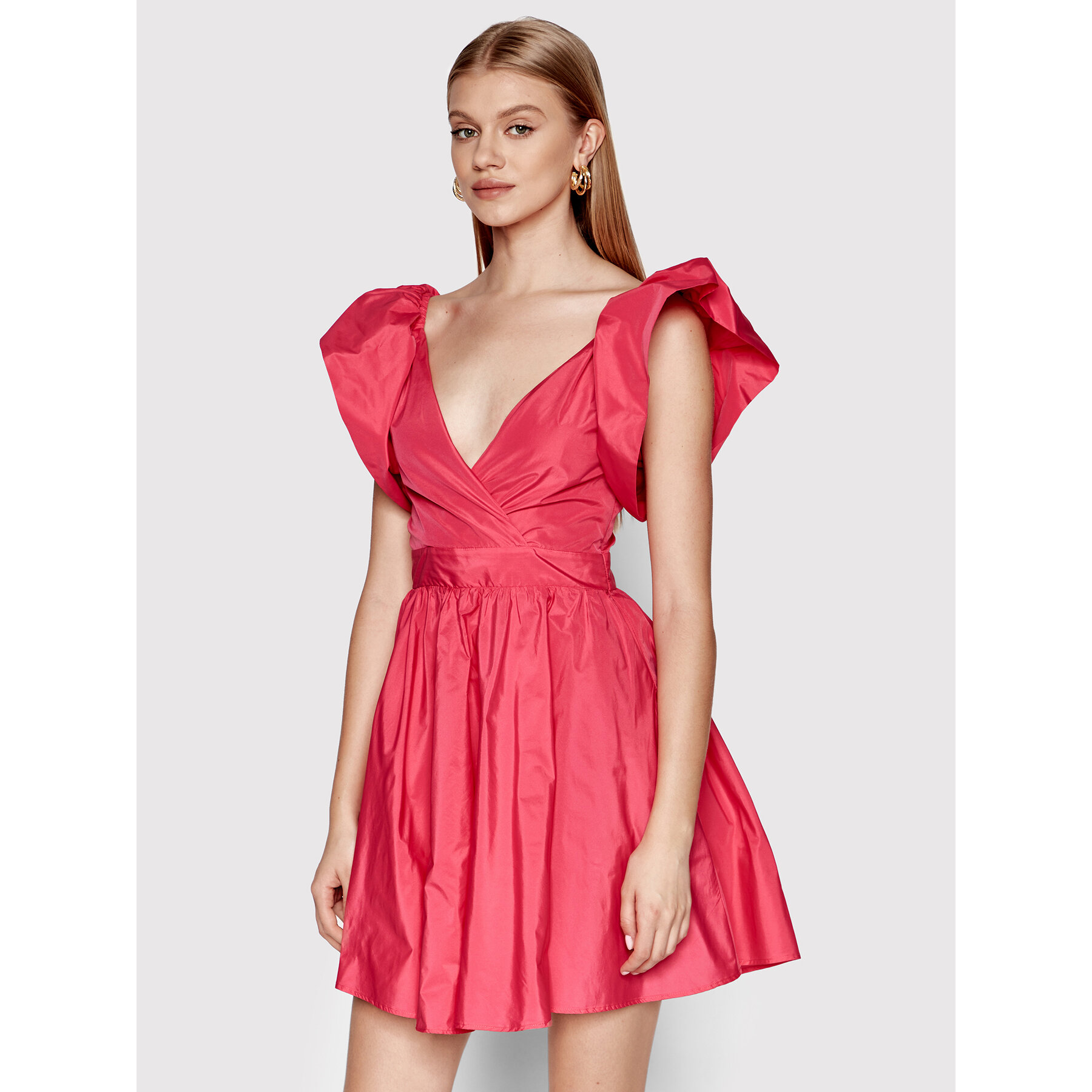 Liu Jo Kleid für den Alltag CA2286 T8864 Rosa Regular Fit
