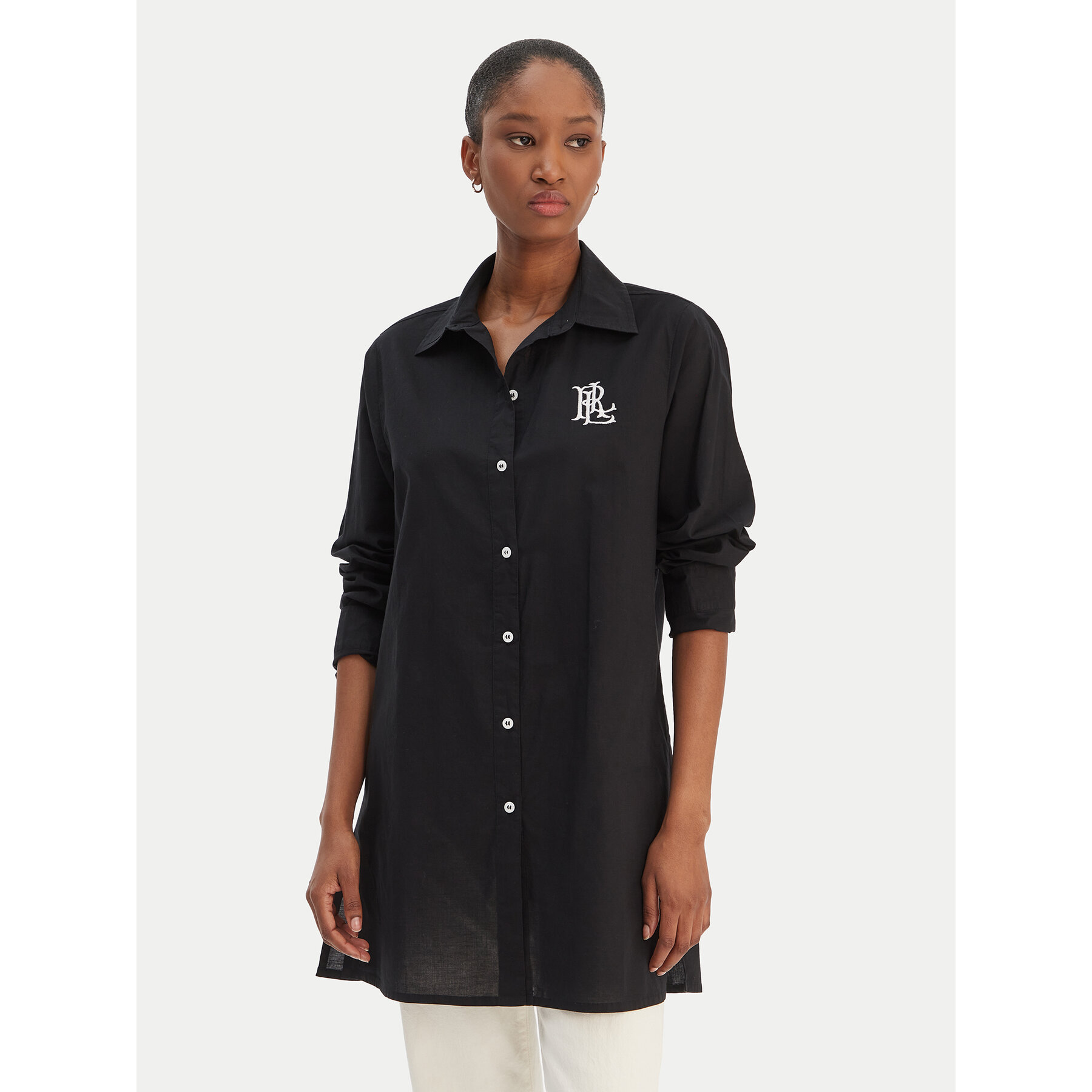 LAUREN RALPH LAUREN Hemd 20529276 Schwarz Regular Fit