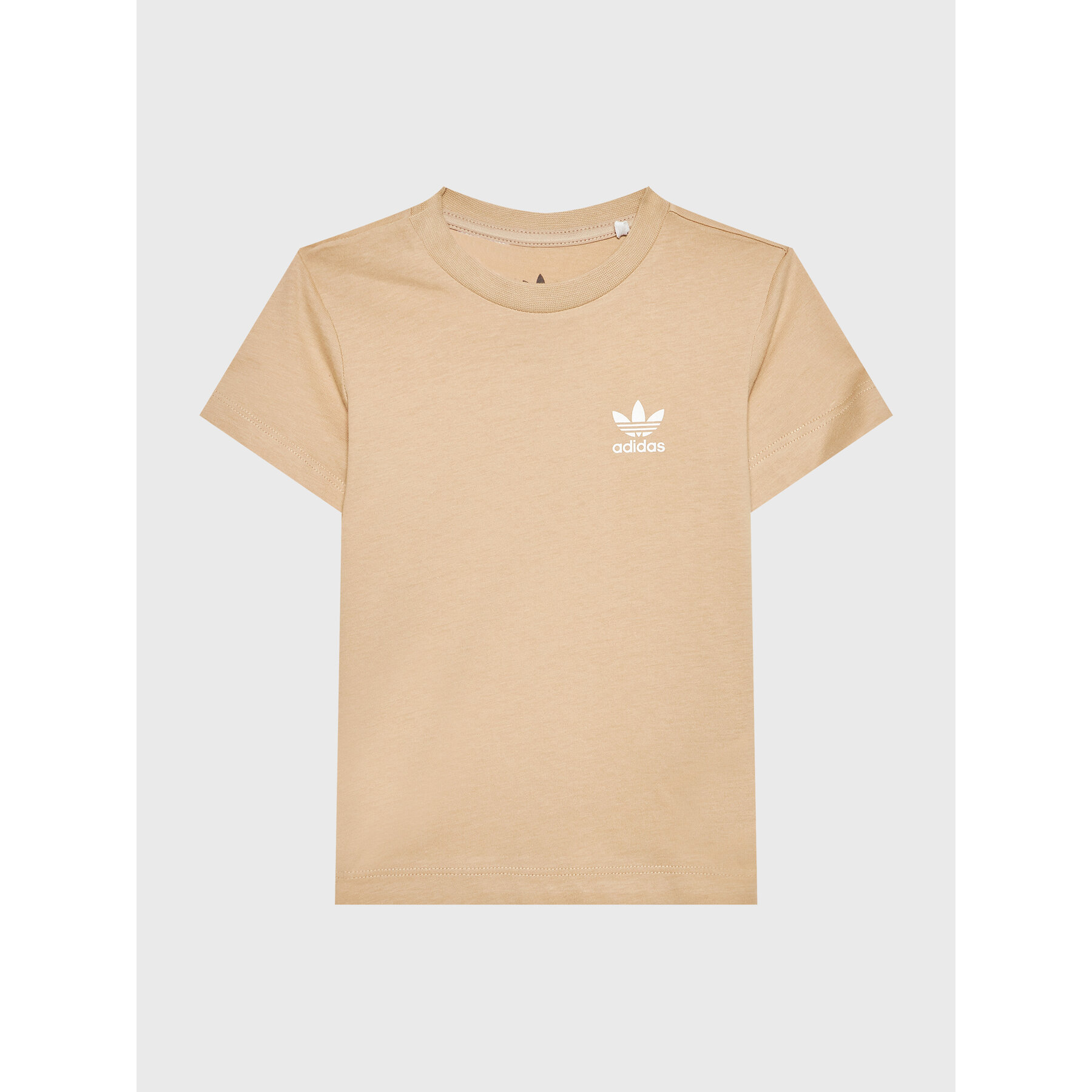 Adidas Originals T-Shirt Adicolor HK7468 Beige Regular Fit