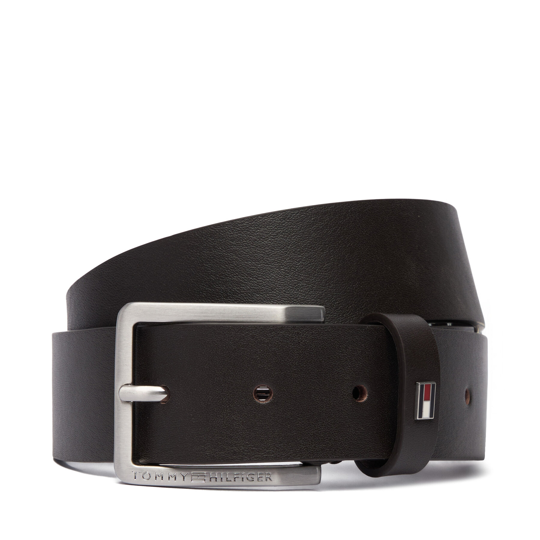 Ζώνη Ανδρική Tommy Hilfiger Olivier 3.5 Ext AM0AM13755 Καφέ