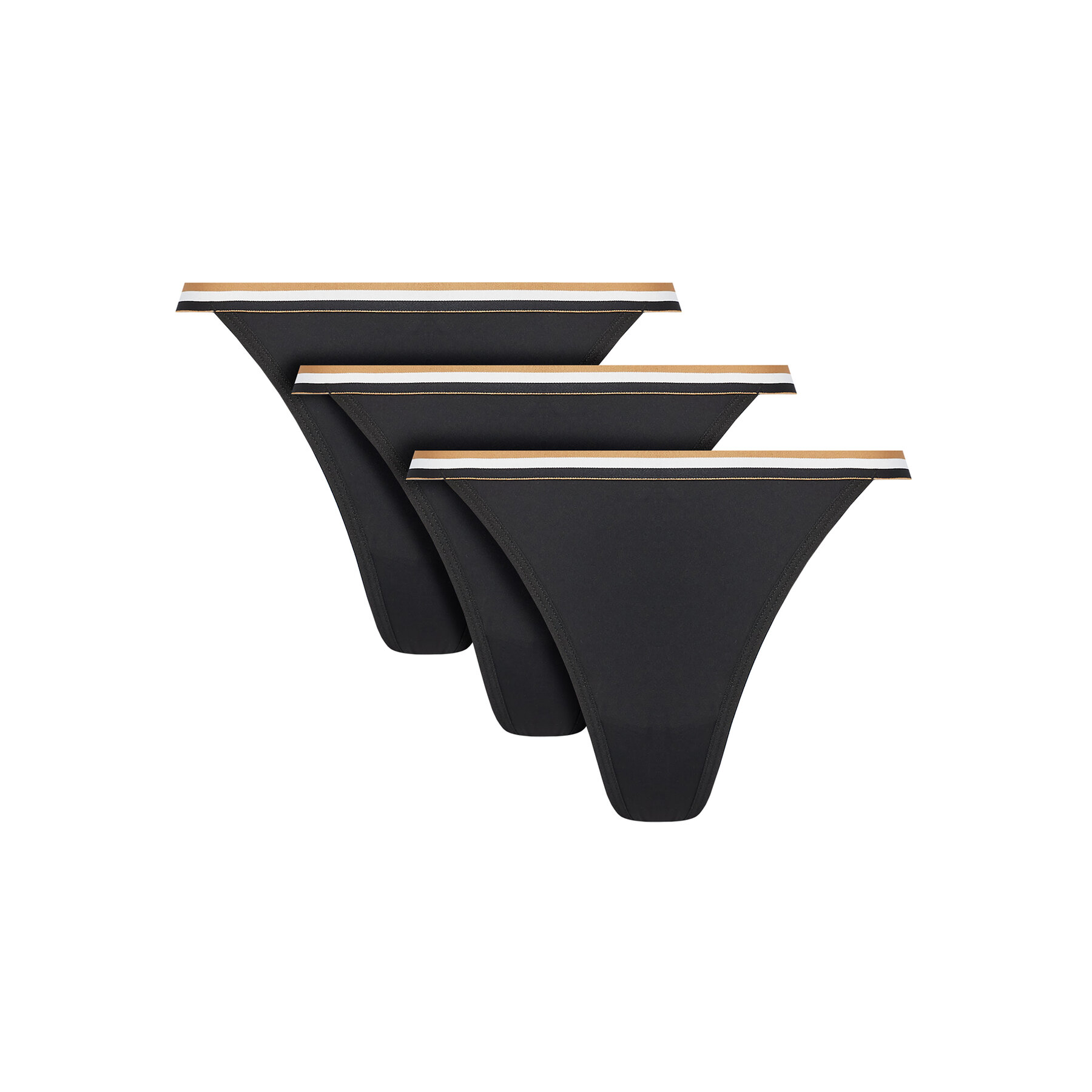 BOSS Set di perizomi 50545602 Nero