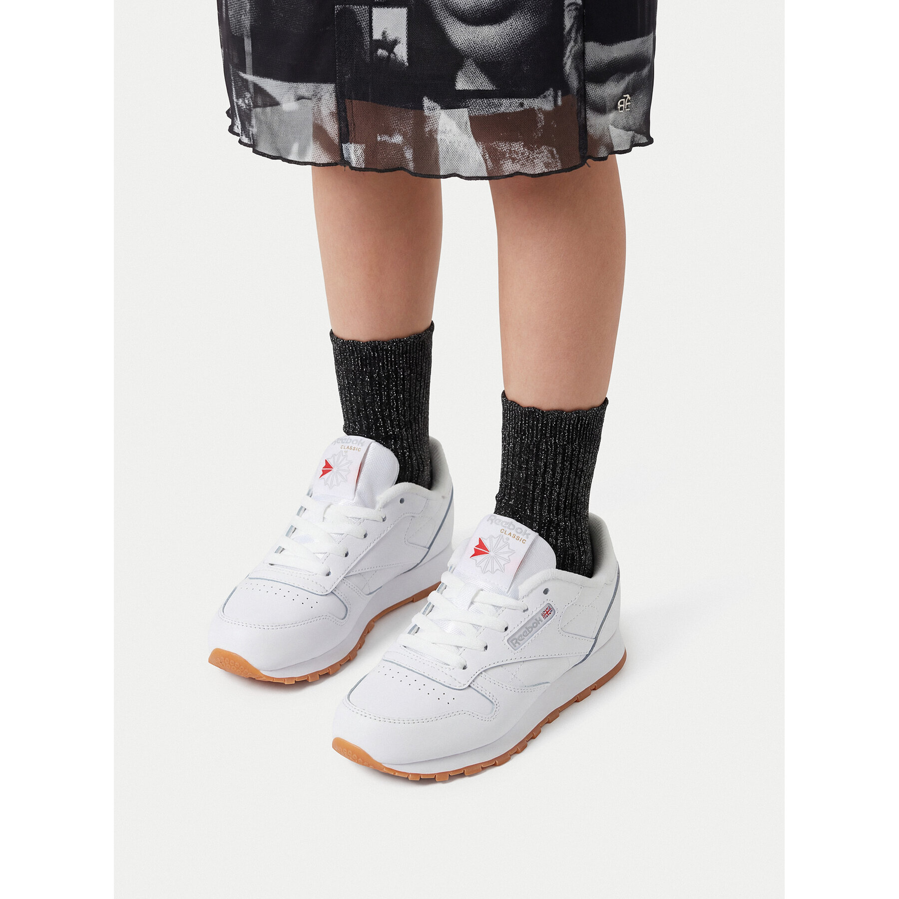 Sneakers Reebok EO-CLASSIC LEATHER 100000166 Alb