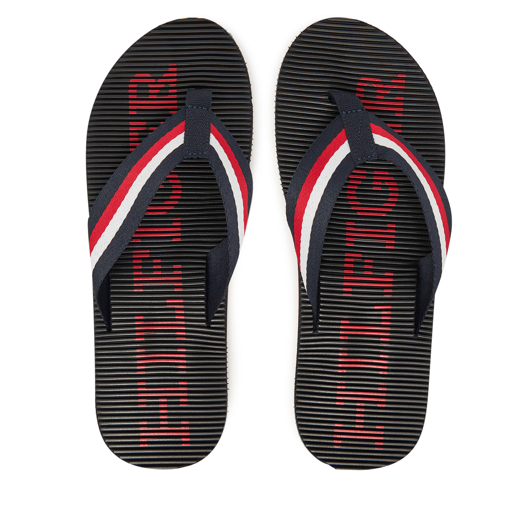 Pánske Žabky Tommy Hilfiger, Rozmer: 45, Tmavomodrá, Massage Beach Sandal FM0FM05443