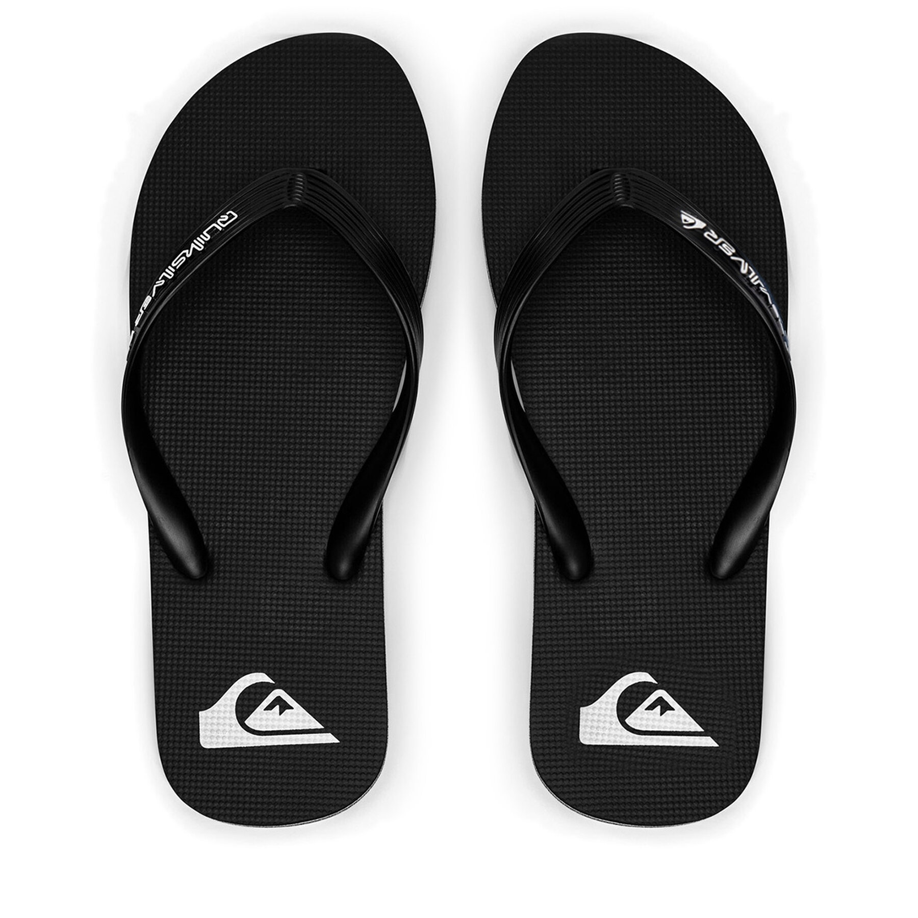 Quiksilver Pánske Žabky, Rozmer: 43, Čierna, MOLOKAI CORE AQYL101325 KVJ1