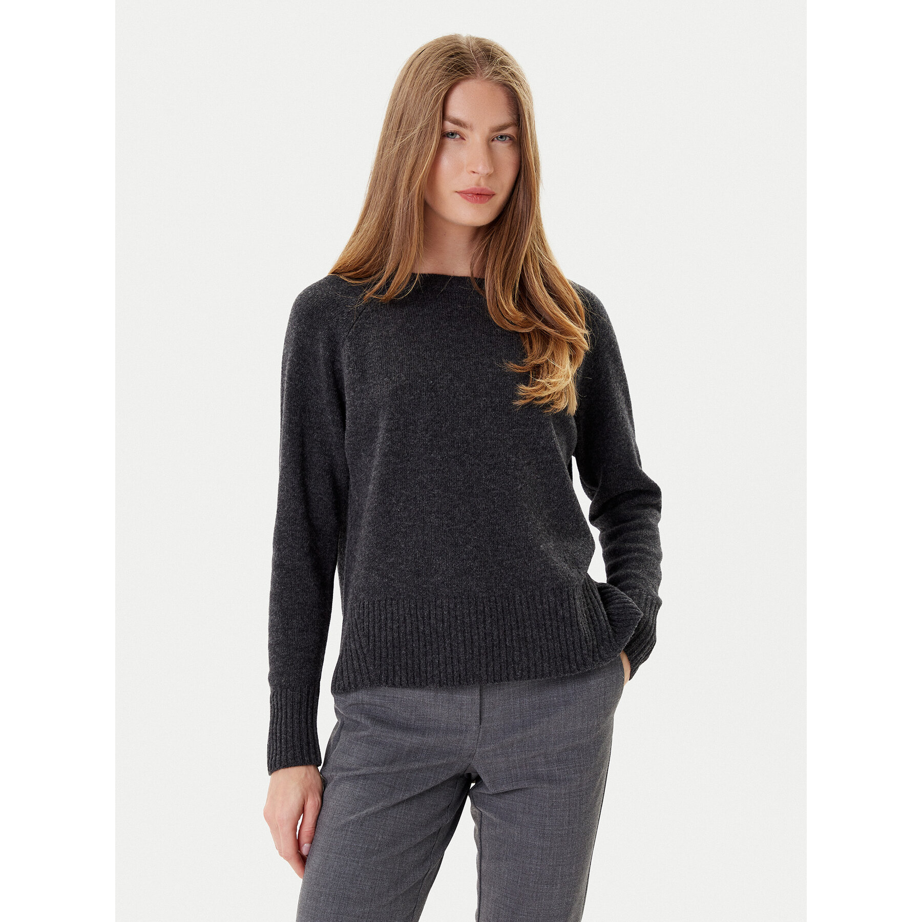 Marella Pullover Celia 2523366215 Grau Regular Fit