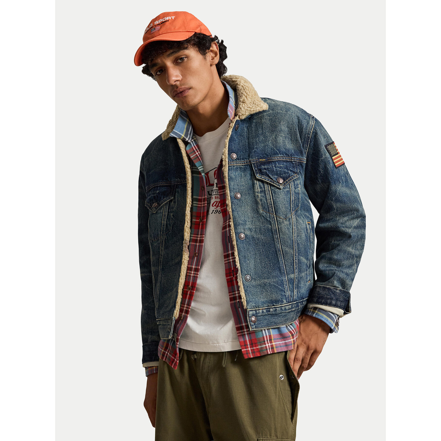 Polo Ralph Lauren Jeansjacke 710B24520001 Blau Regular Fit