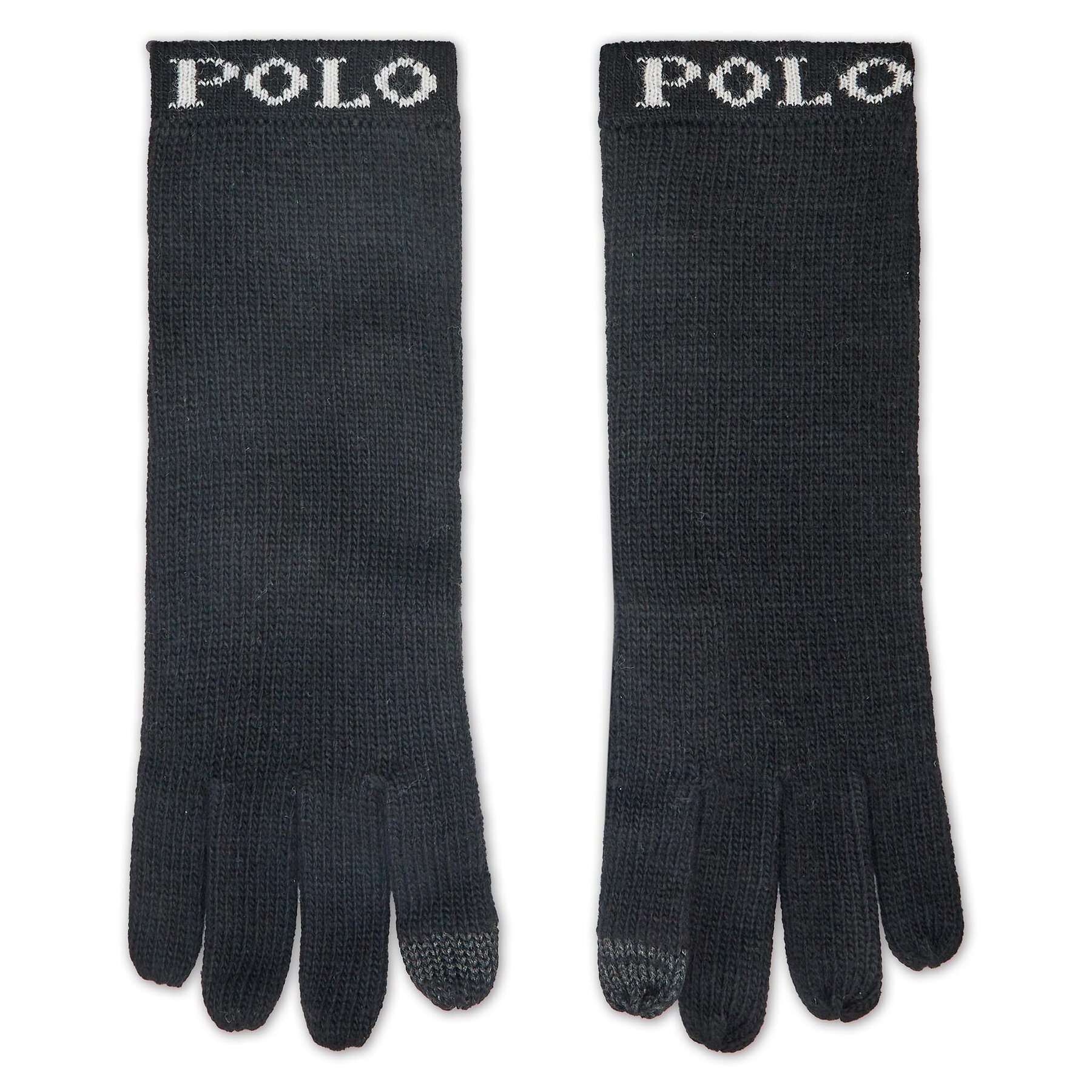 Mănuși de Damă Polo Ralph Lauren 455907235001 Black 455907235001 imagine super redus 2022