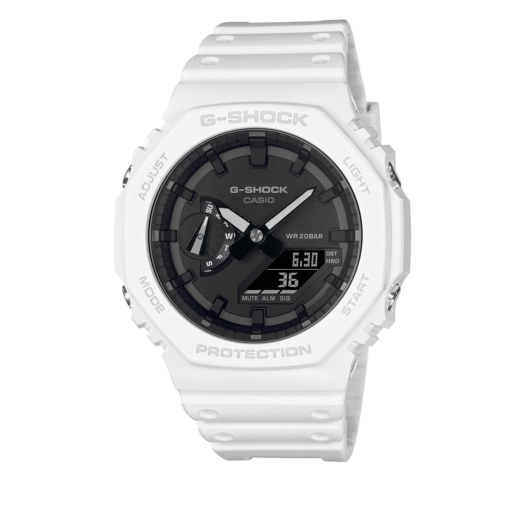 Karóra G-Shock GA-2100-7AER Fehér