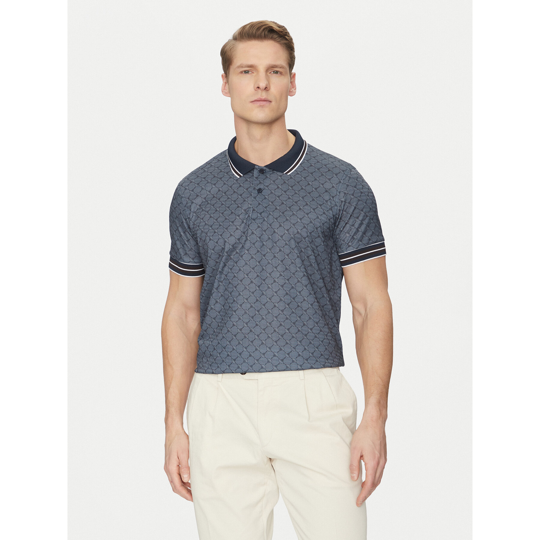 JOOP! Pólóing 30044677 Sötétkék Modern Fit