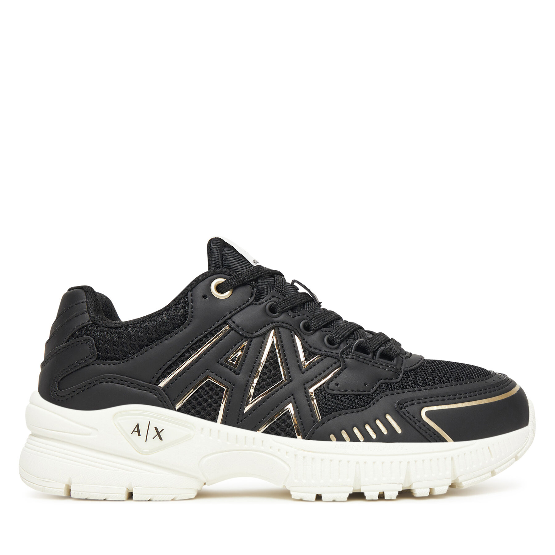 Superge Armani Exchange XW002153 AF19535 MC077 Črna
