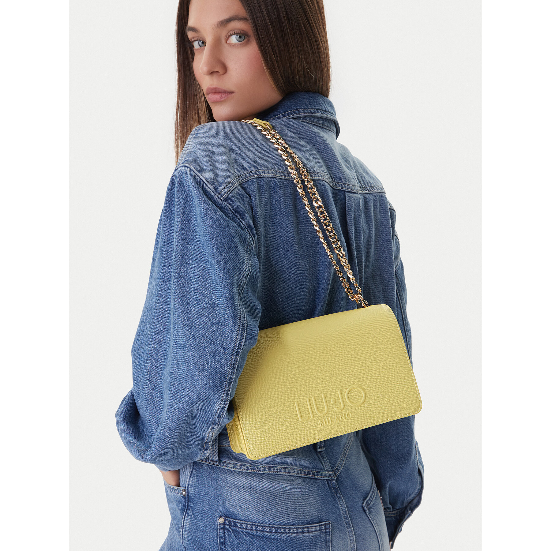 Geantă Liu Jo AA6056 ES029 Galben