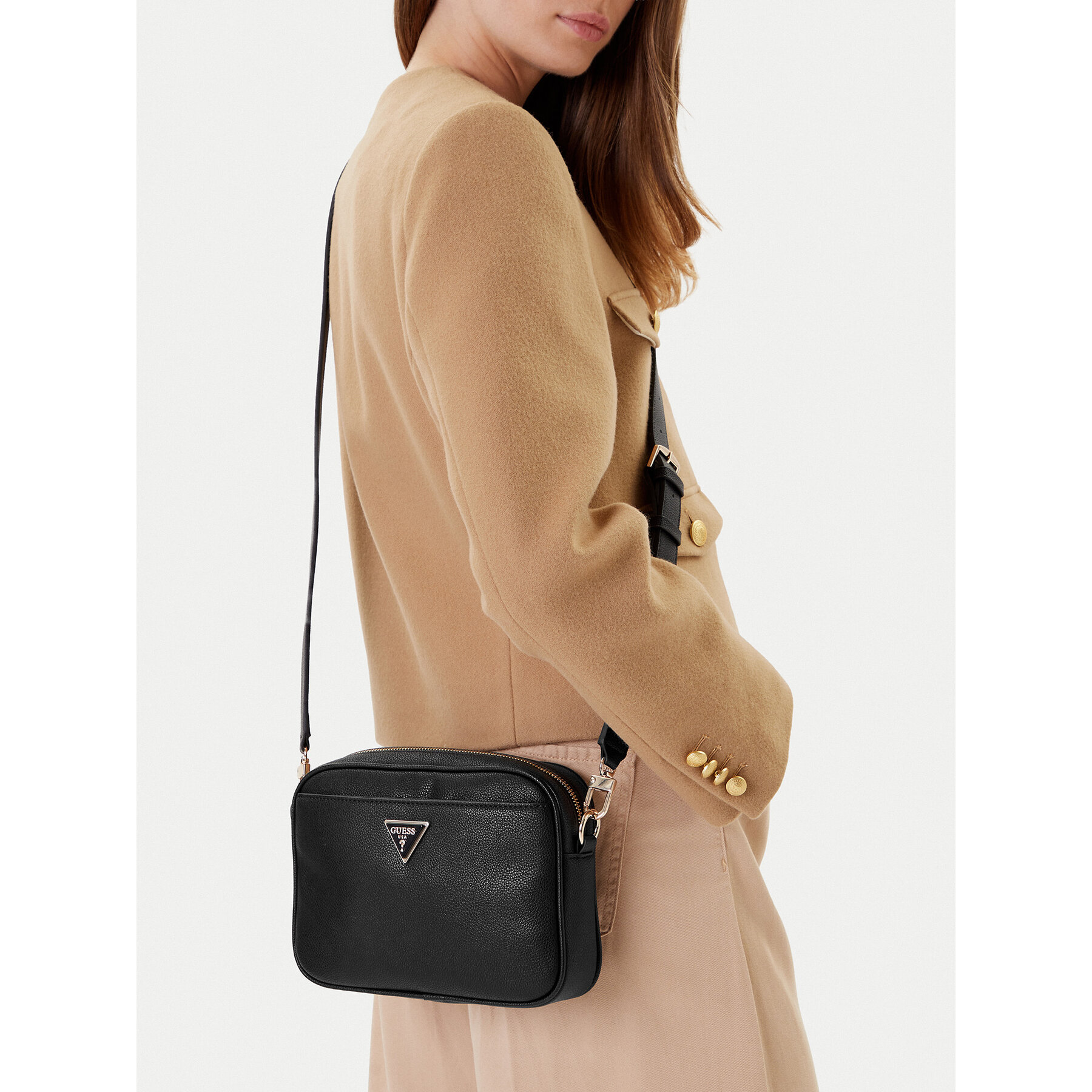 Дамска чанта Guess Meridian II HWBG69 74140 Черен