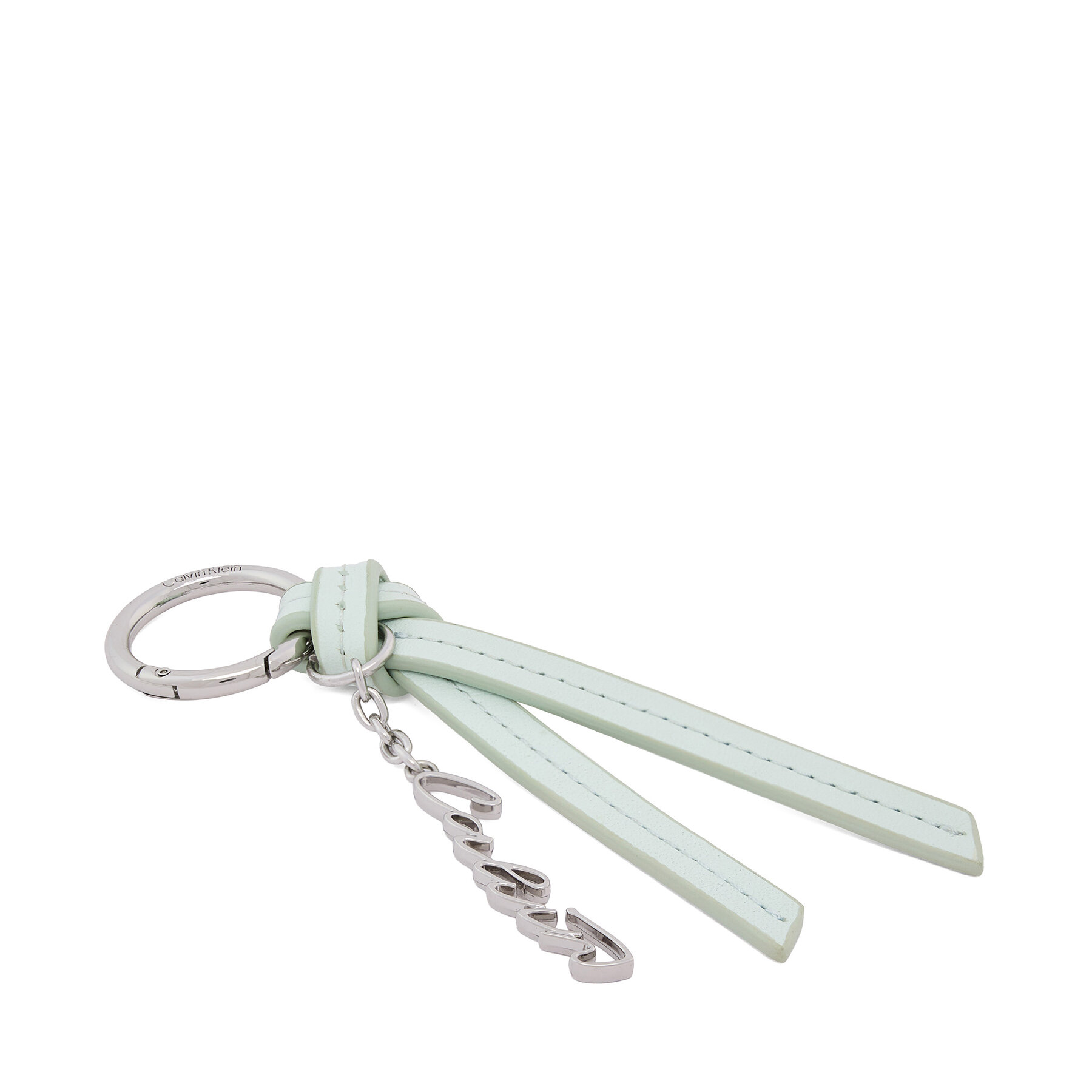 Ключодържател Calvin Klein Sm Script Lthr Tassle Bag Charm LV04F1196G Бял